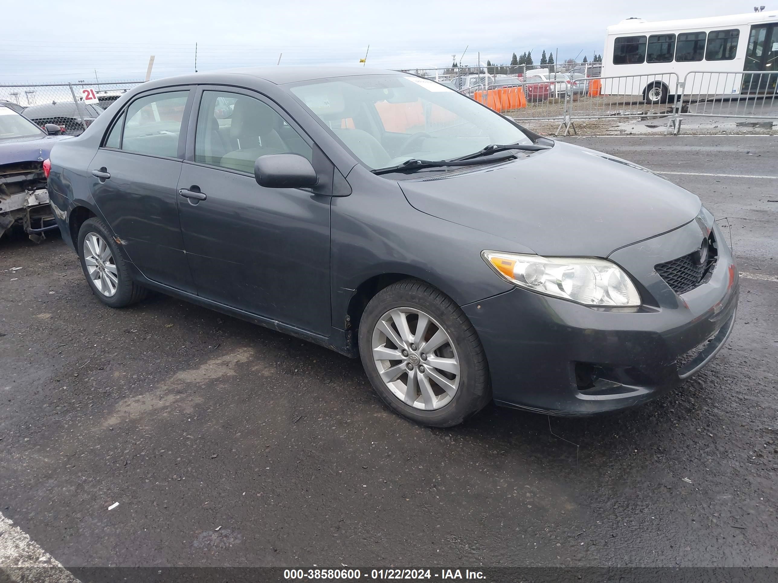 toyota corolla 2009 1nxbu40e09z041908