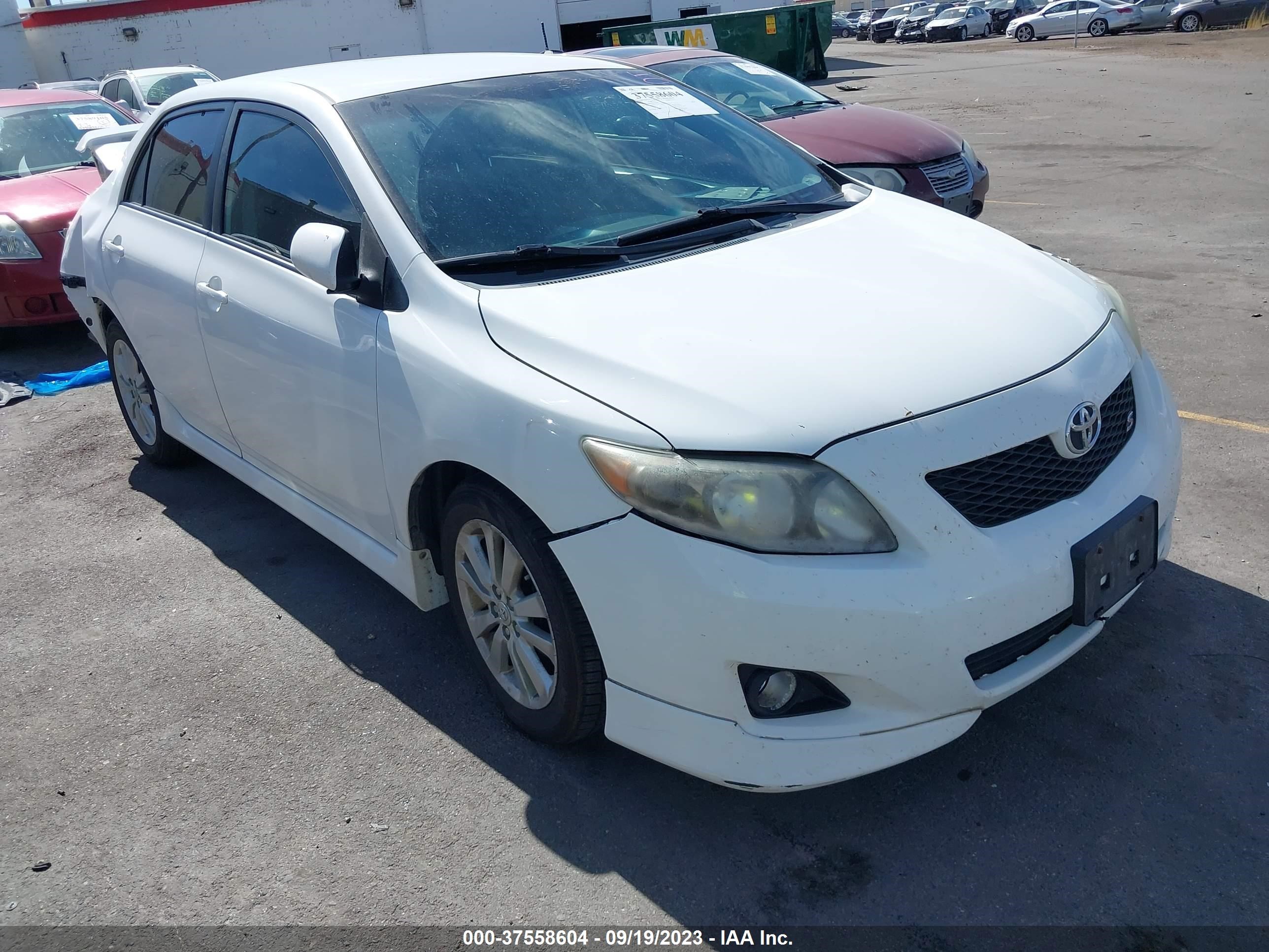 toyota corolla 2009 1nxbu40e09z120429