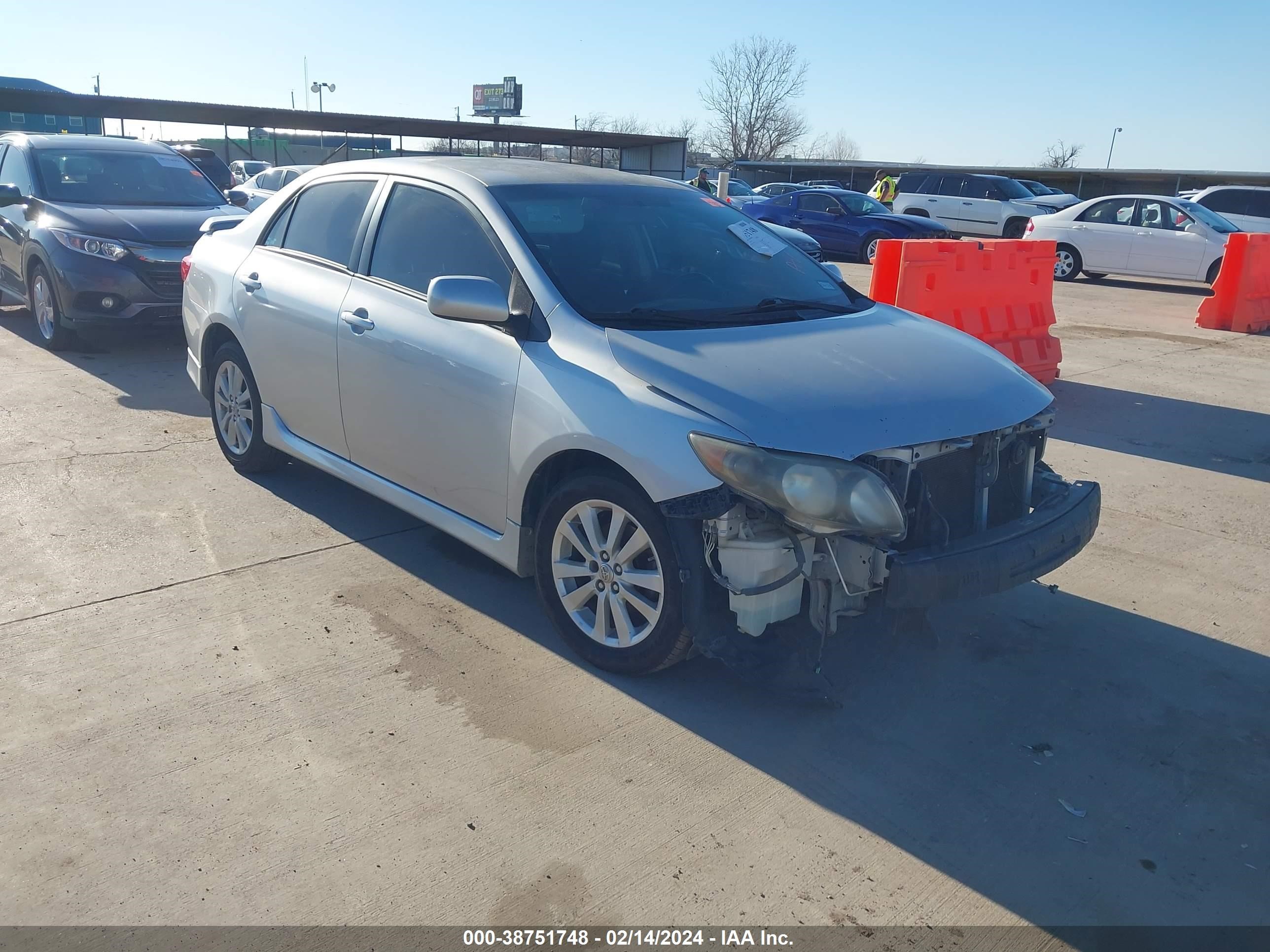 toyota corolla 2009 1nxbu40e09z144035