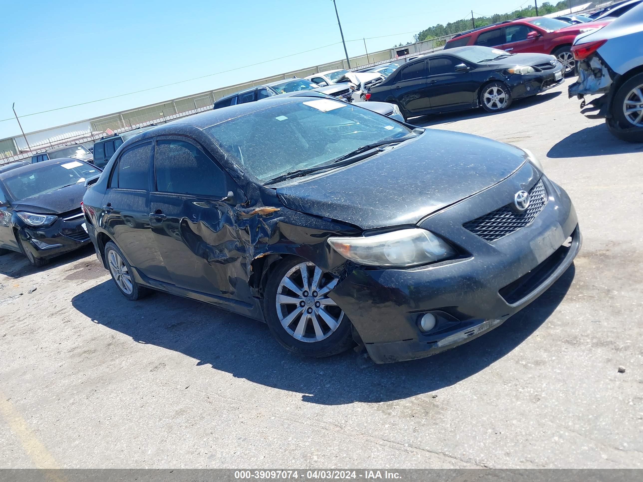 toyota corolla 2009 1nxbu40e09z149011