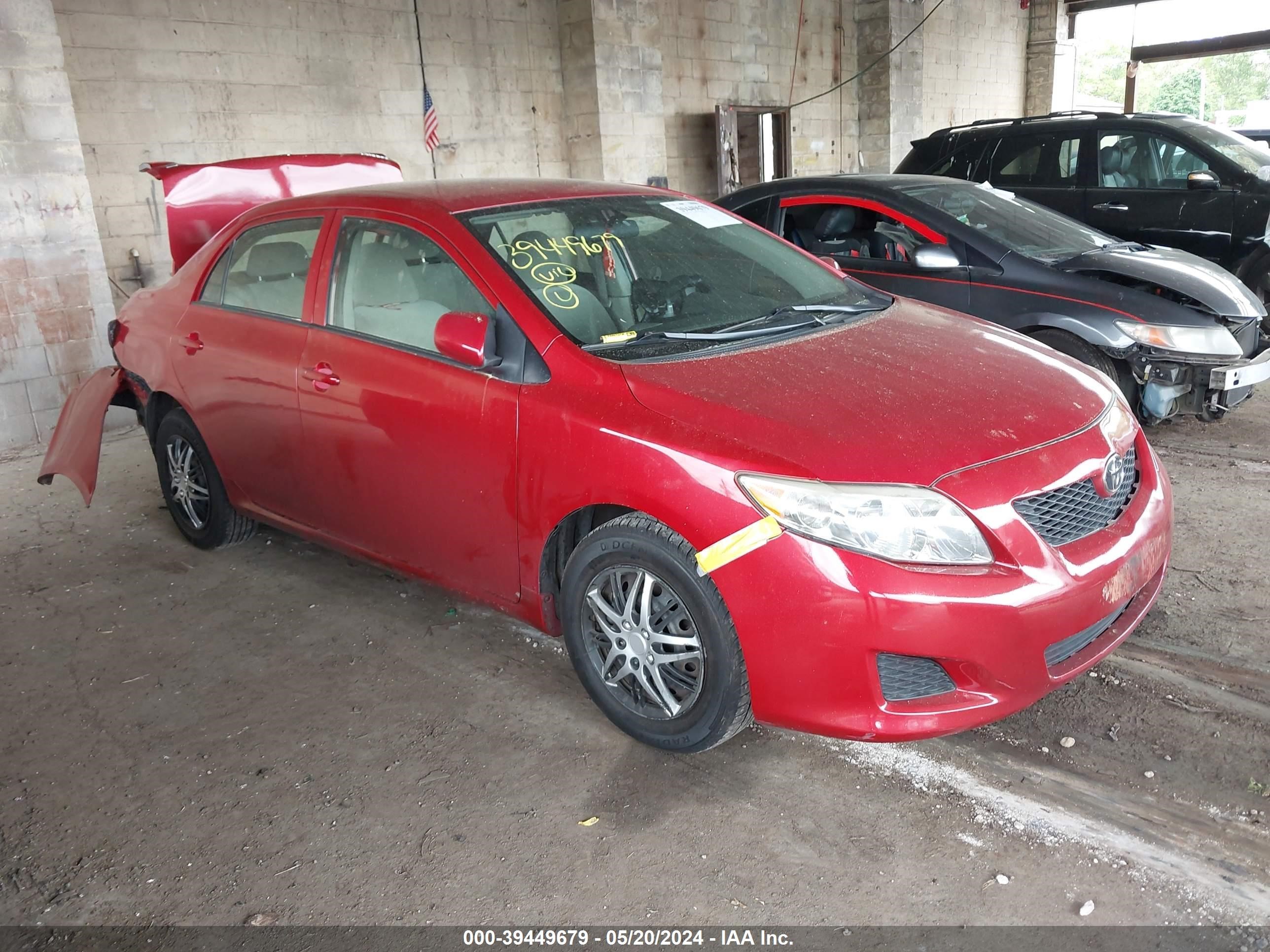 toyota corolla 2009 1nxbu40e09z157416