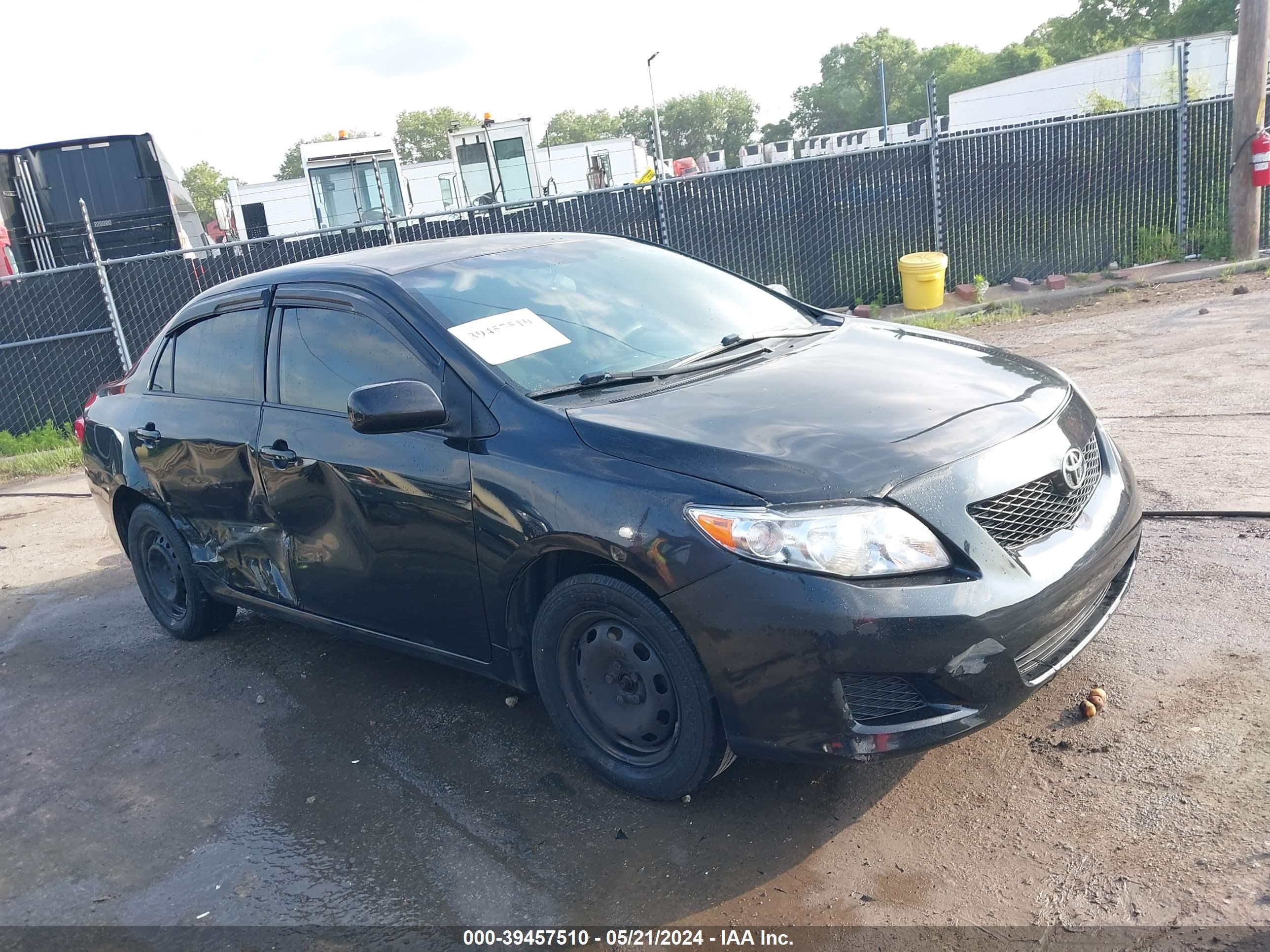 toyota corolla 2009 1nxbu40e19z026074