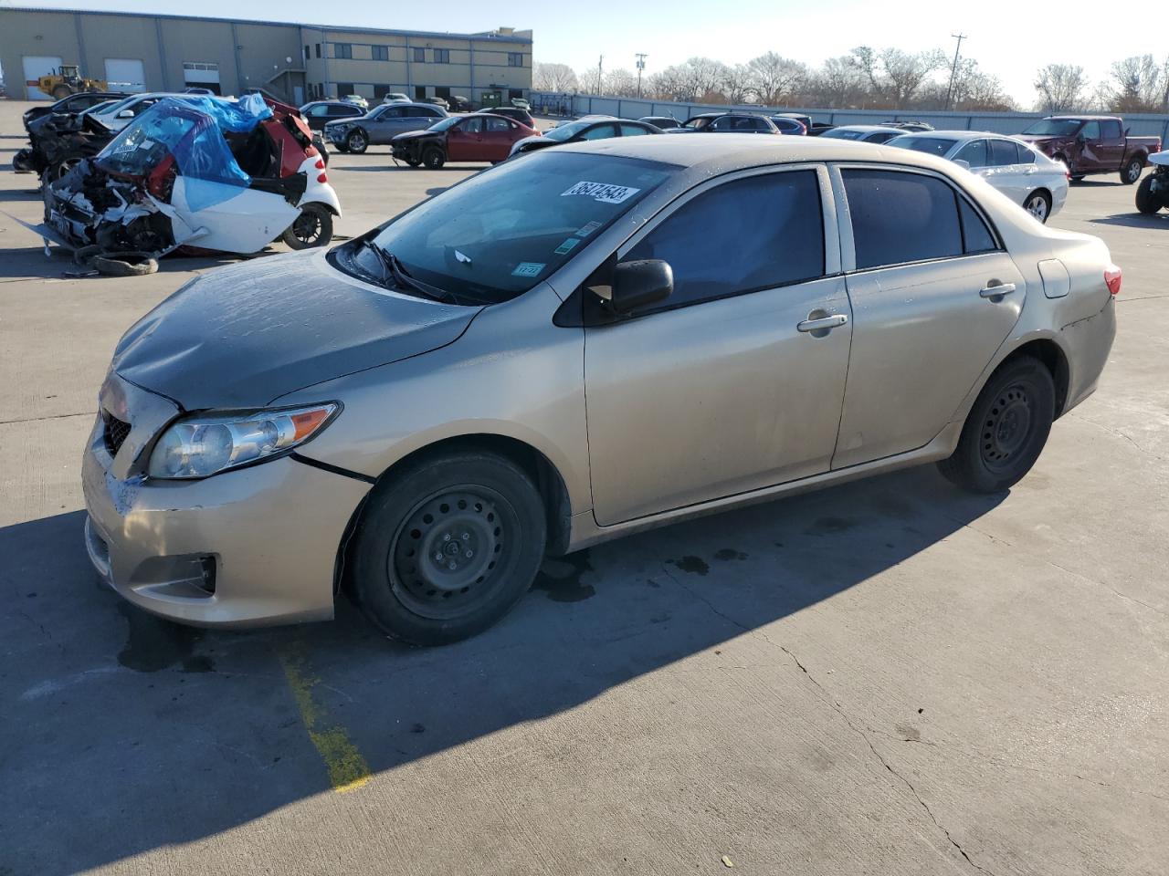 toyota corolla 2009 1nxbu40e19z054246