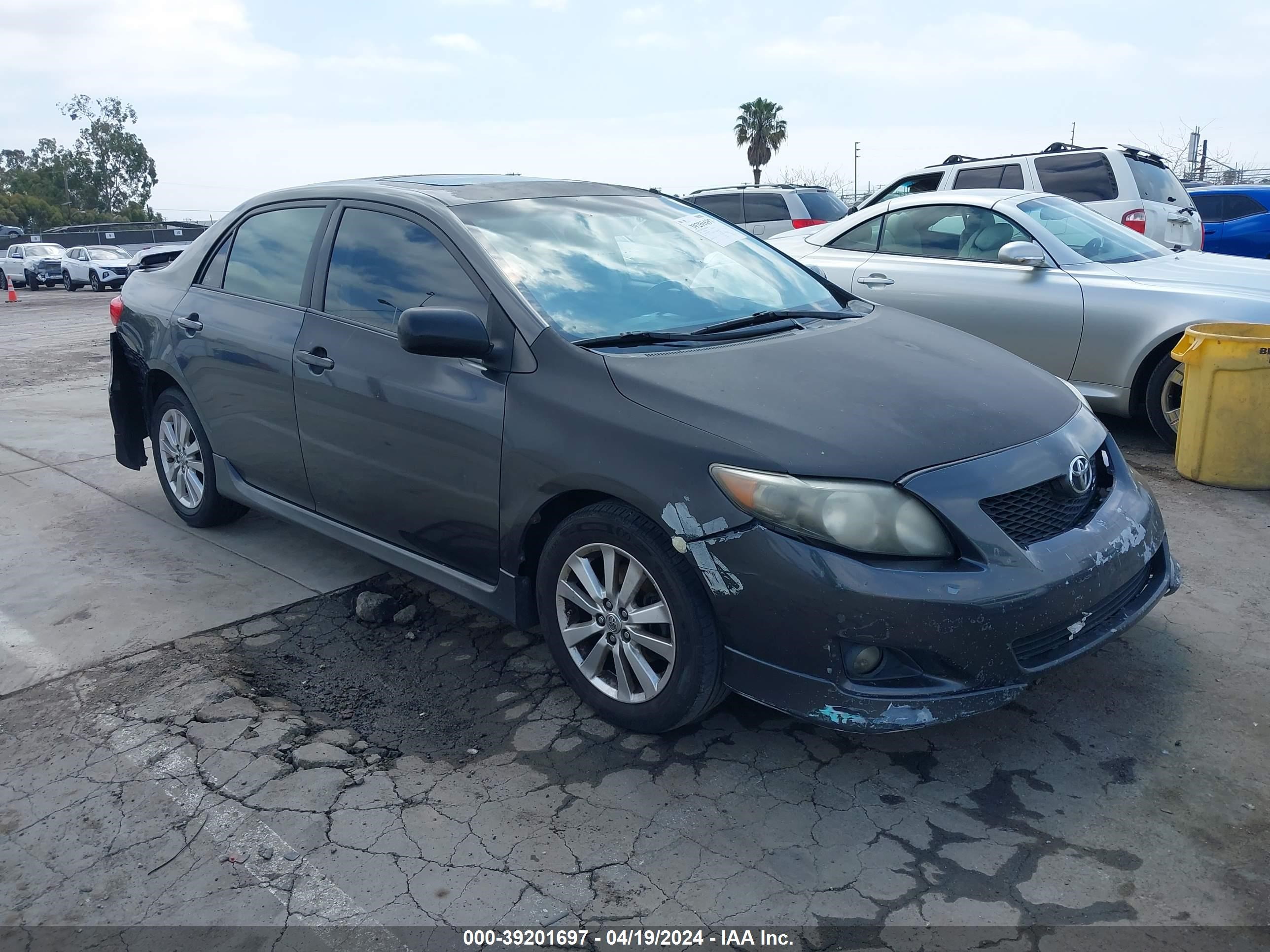 toyota corolla 2009 1nxbu40e19z100075