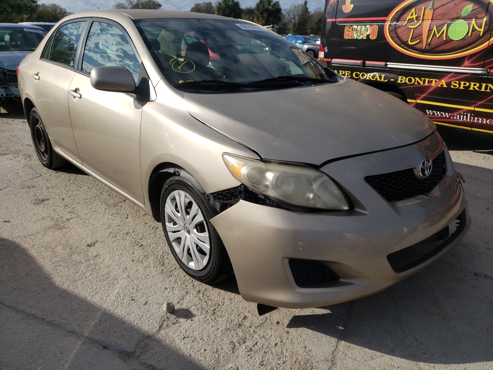 toyota corolla 2009 1nxbu40e29z027315