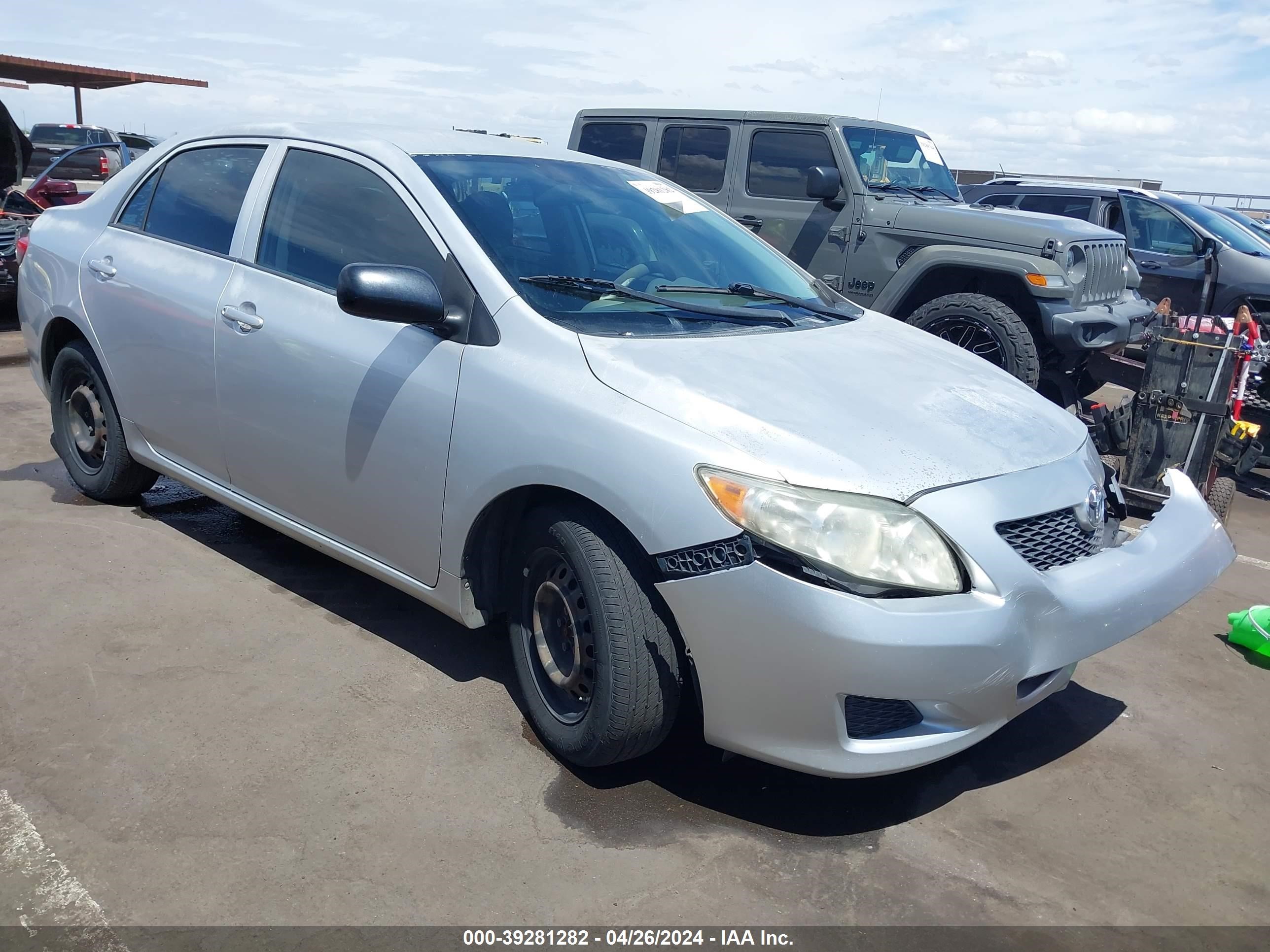 toyota corolla 2009 1nxbu40e29z066468