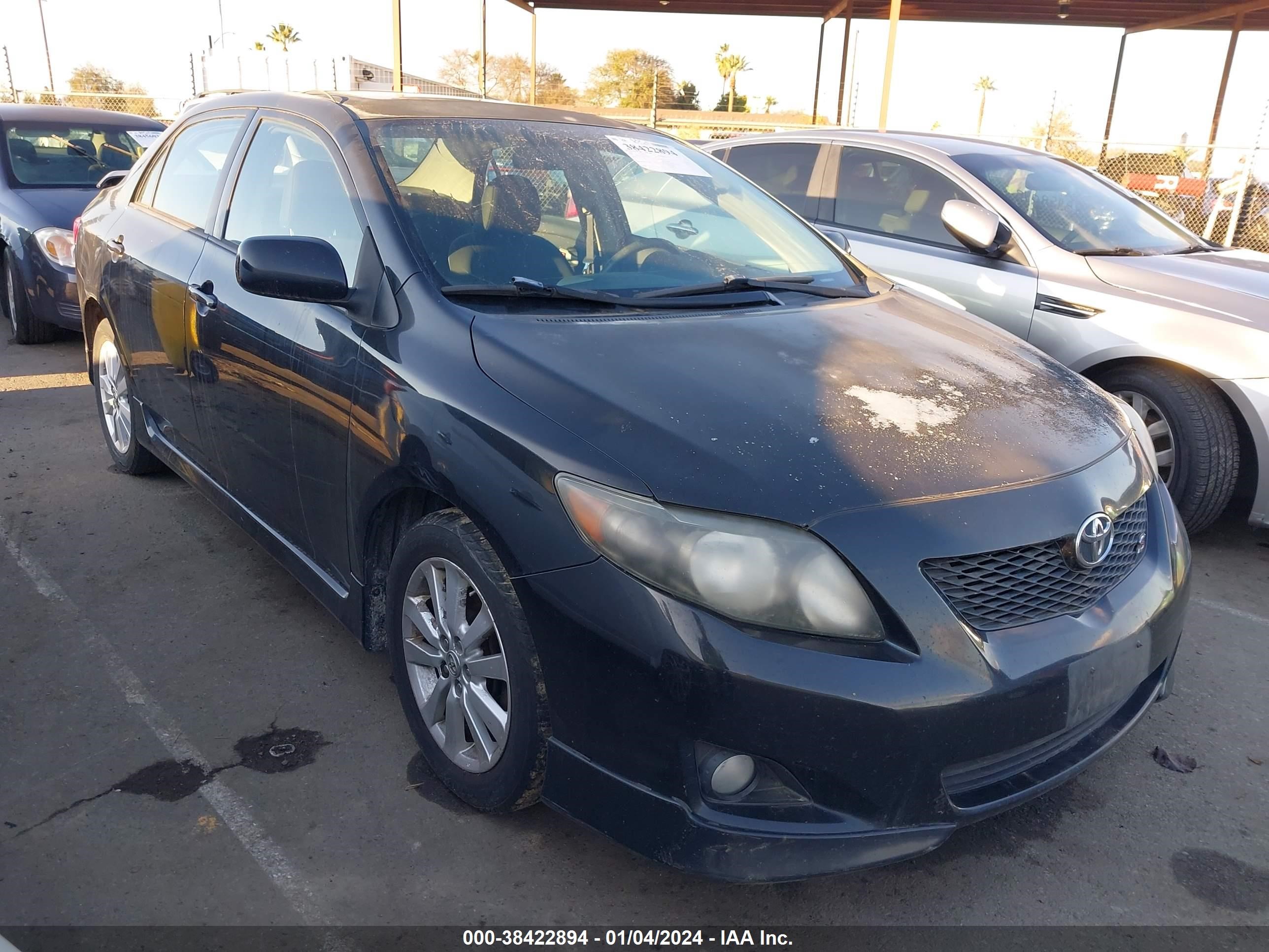 toyota corolla 2009 1nxbu40e29z085649