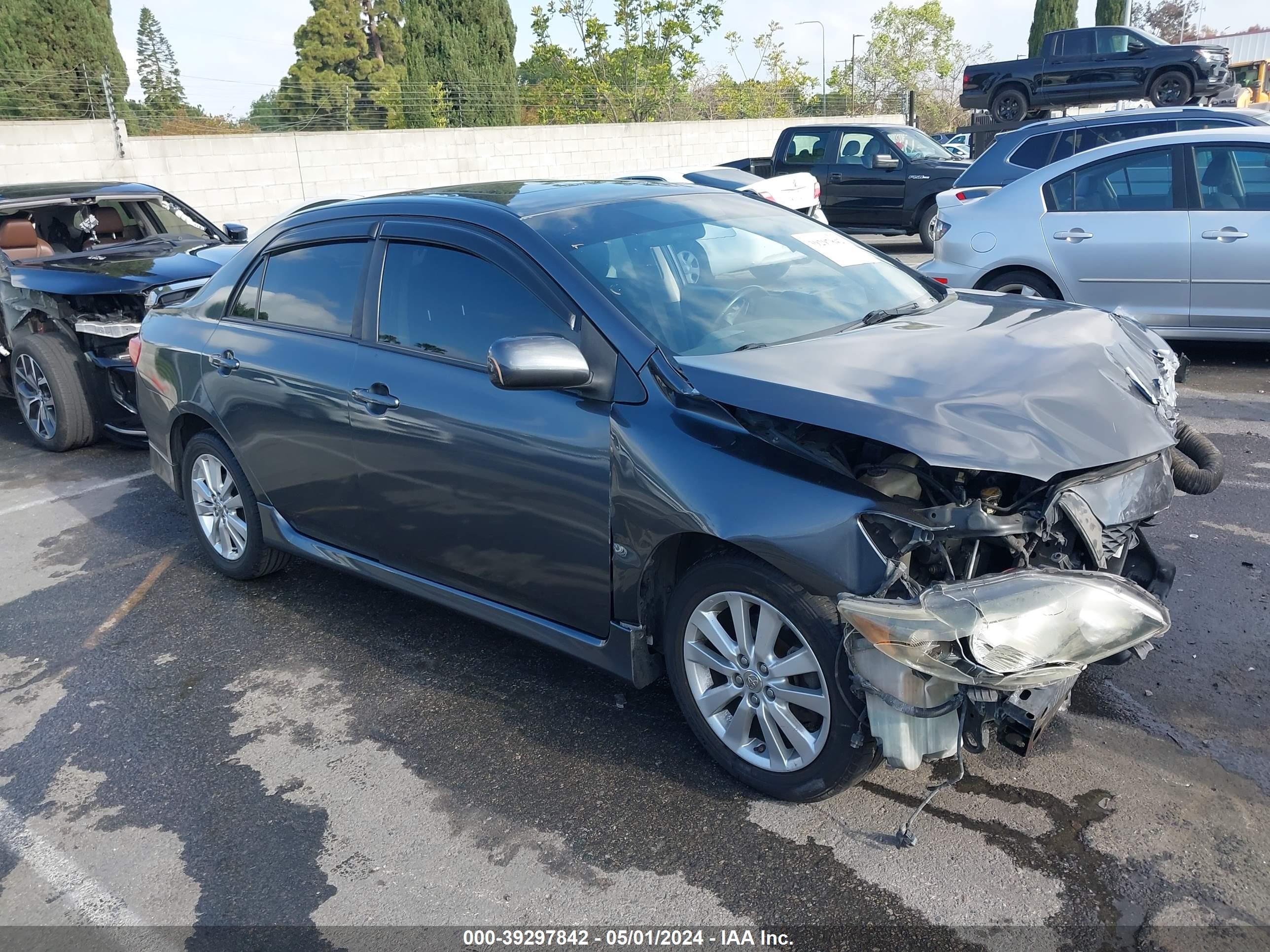 toyota corolla 2009 1nxbu40e39z073591