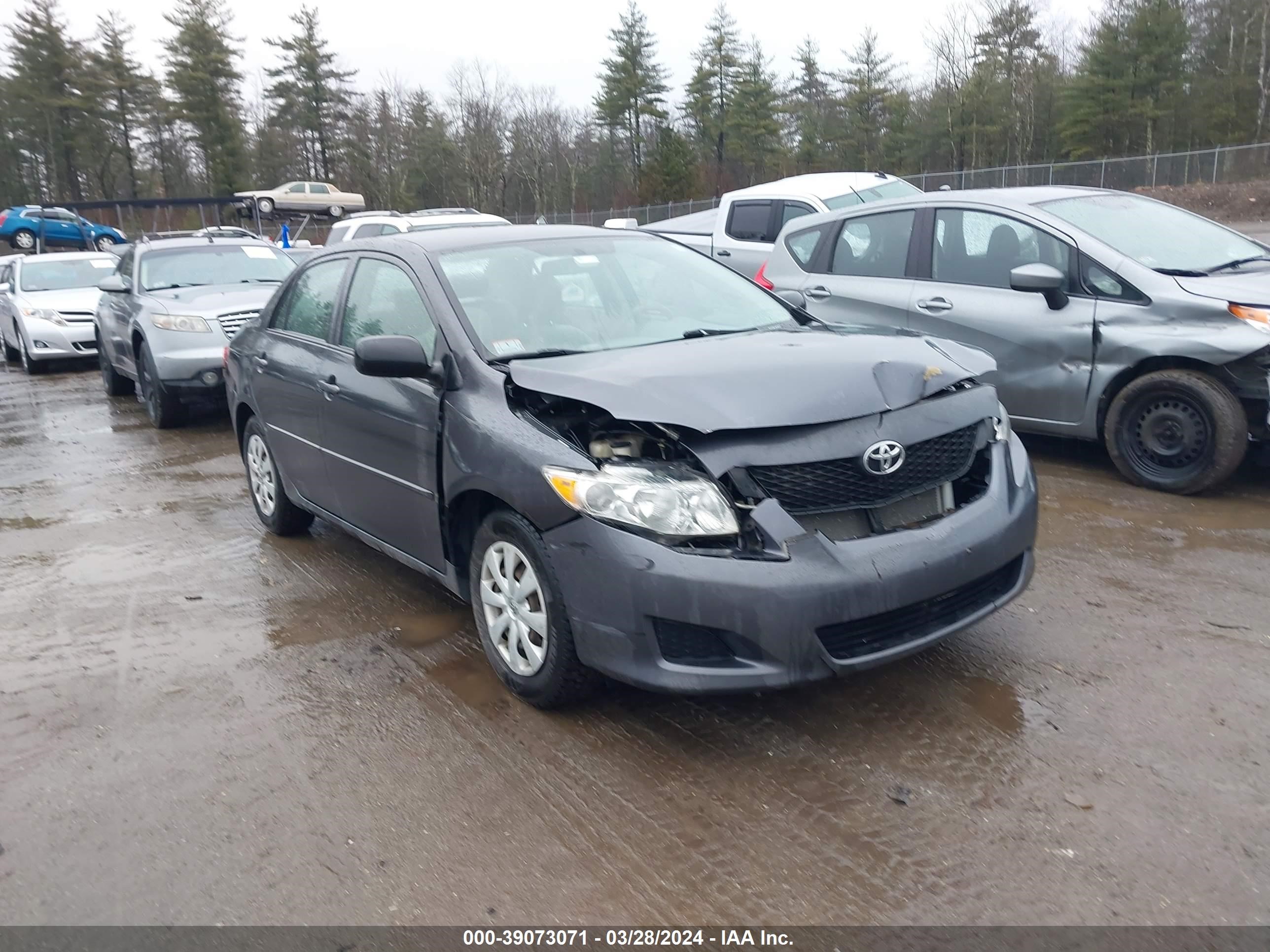 toyota corolla 2009 1nxbu40e39z079343