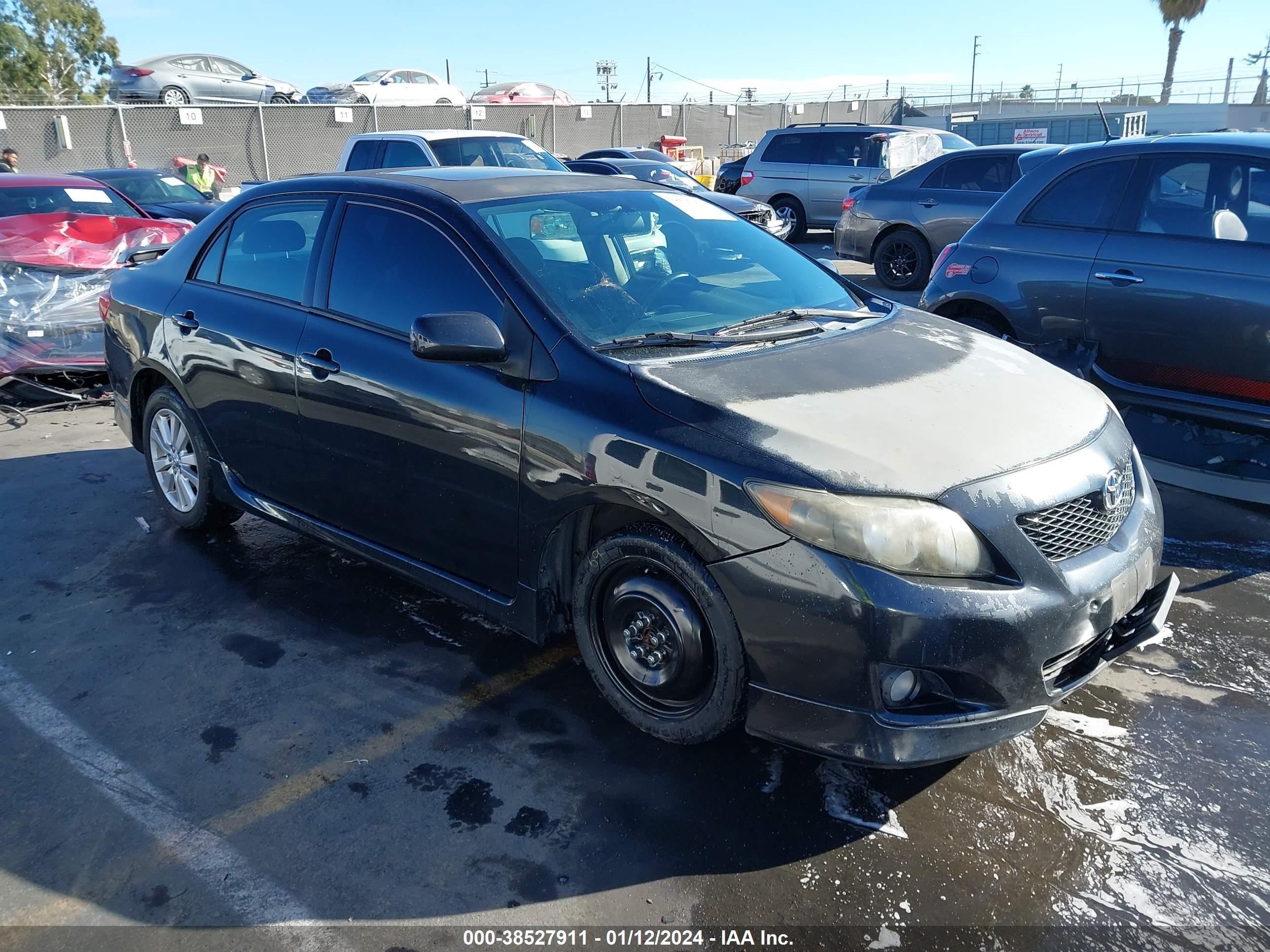 toyota corolla 2009 1nxbu40e49z011522