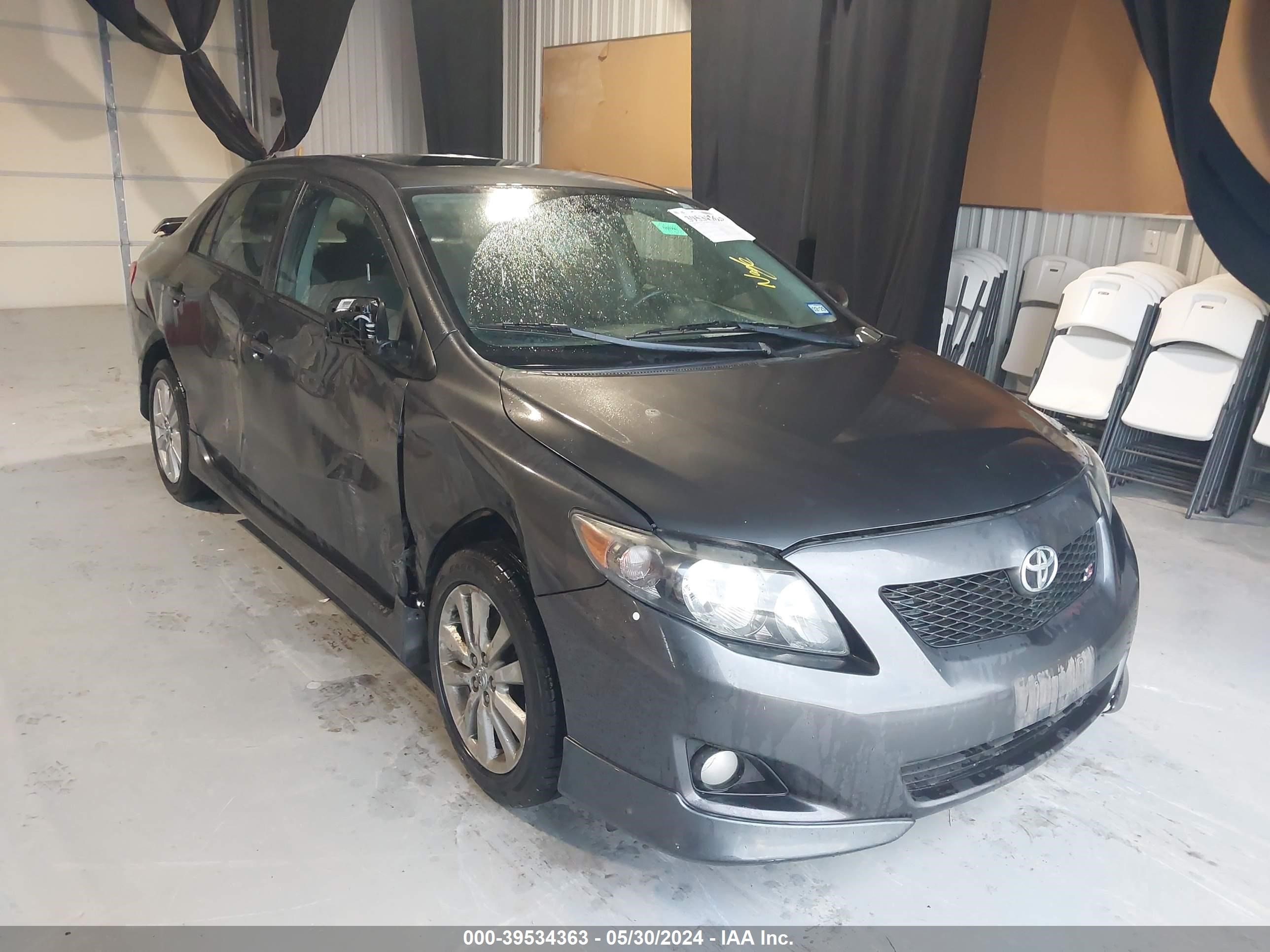 toyota corolla 2009 1nxbu40e49z025727