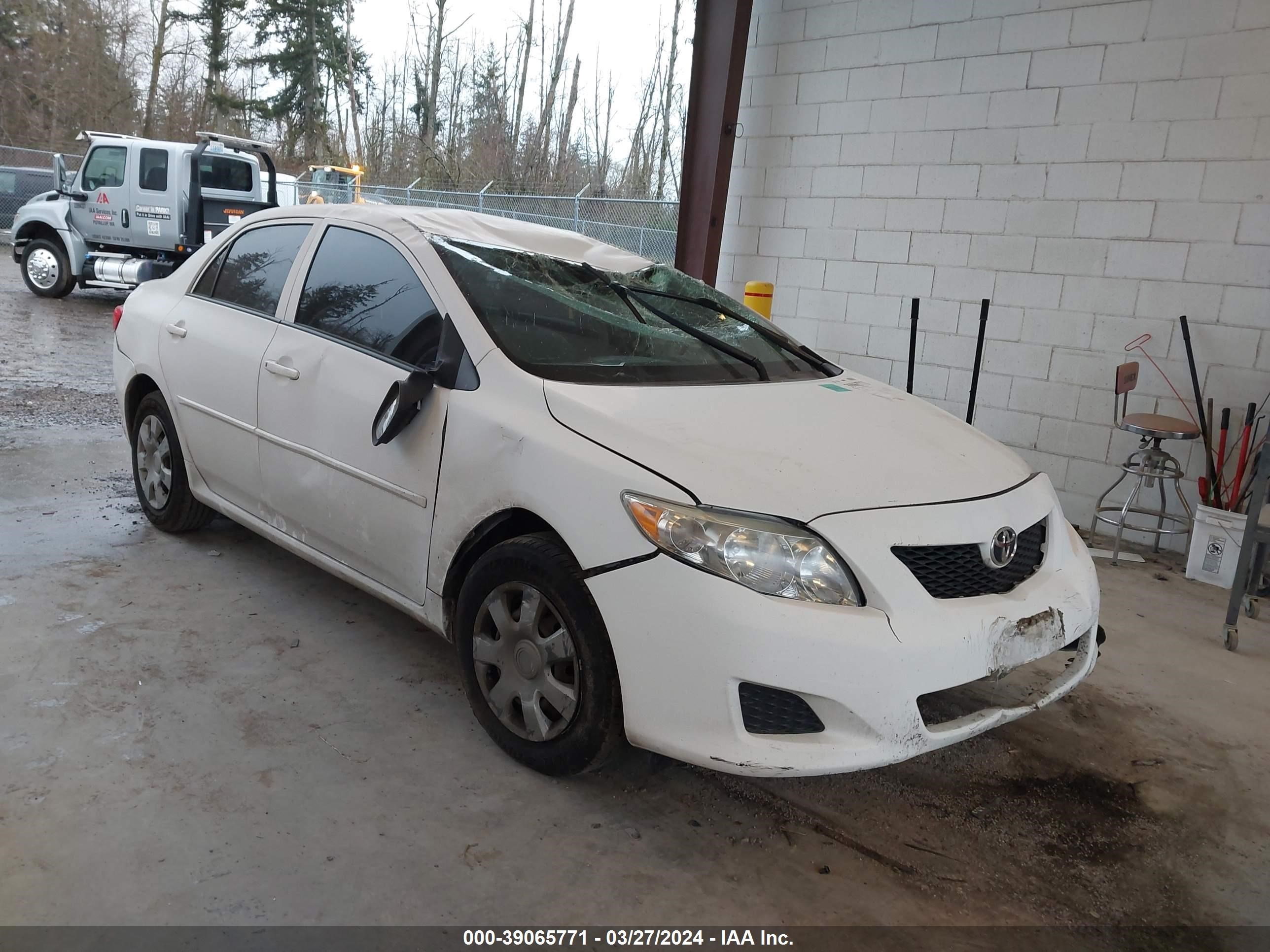 toyota corolla 2009 1nxbu40e49z033830