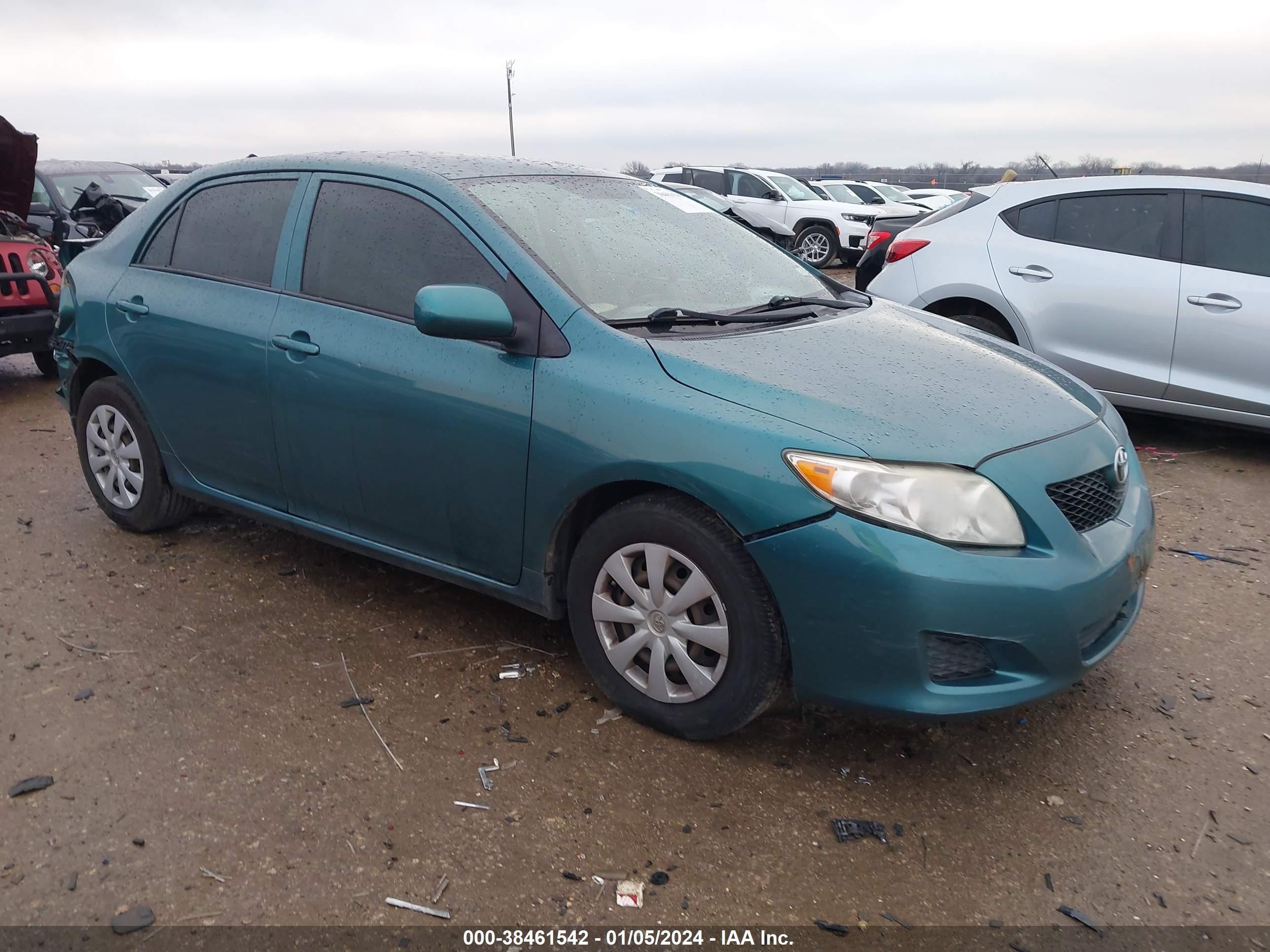 toyota corolla 2009 1nxbu40e49z118232