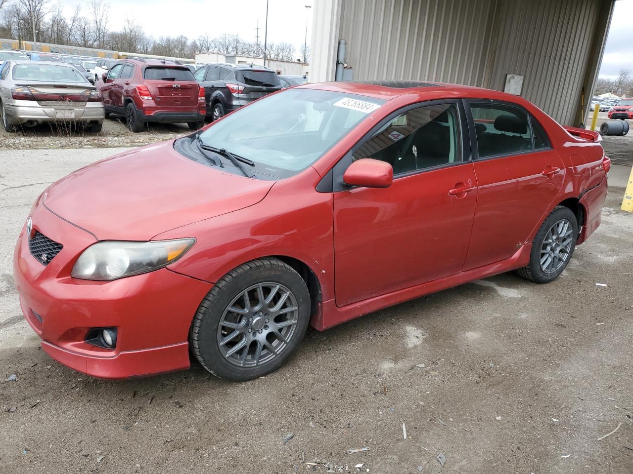 toyota corolla 2009 1nxbu40e59z085340