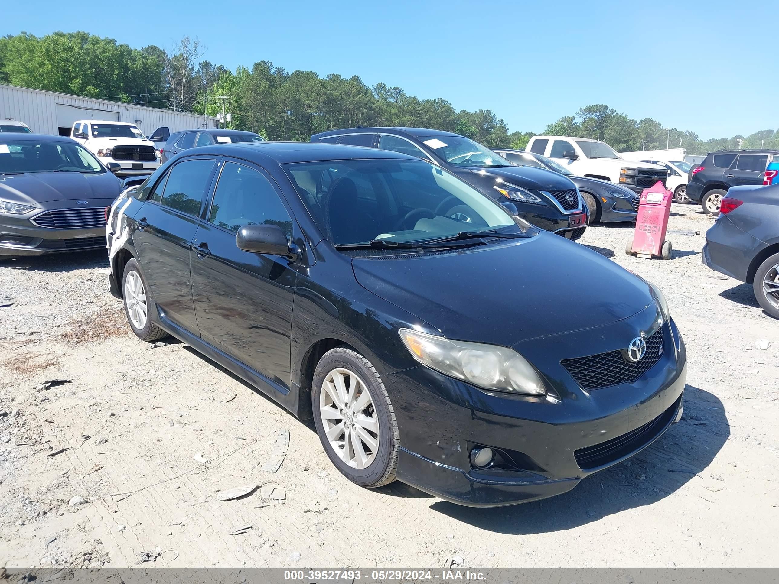 toyota corolla 2009 1nxbu40e69z066991