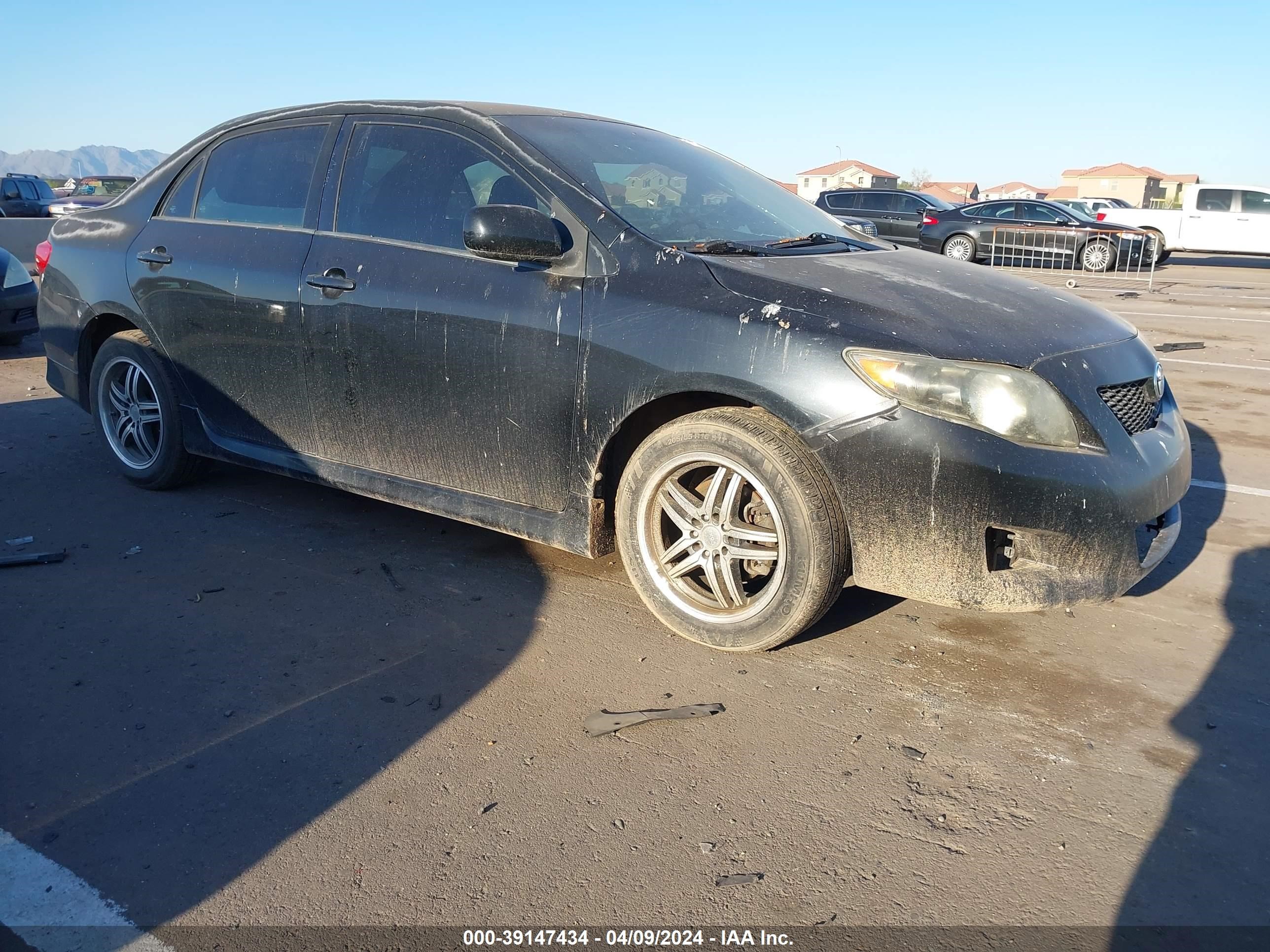 toyota corolla 2009 1nxbu40e69z098663