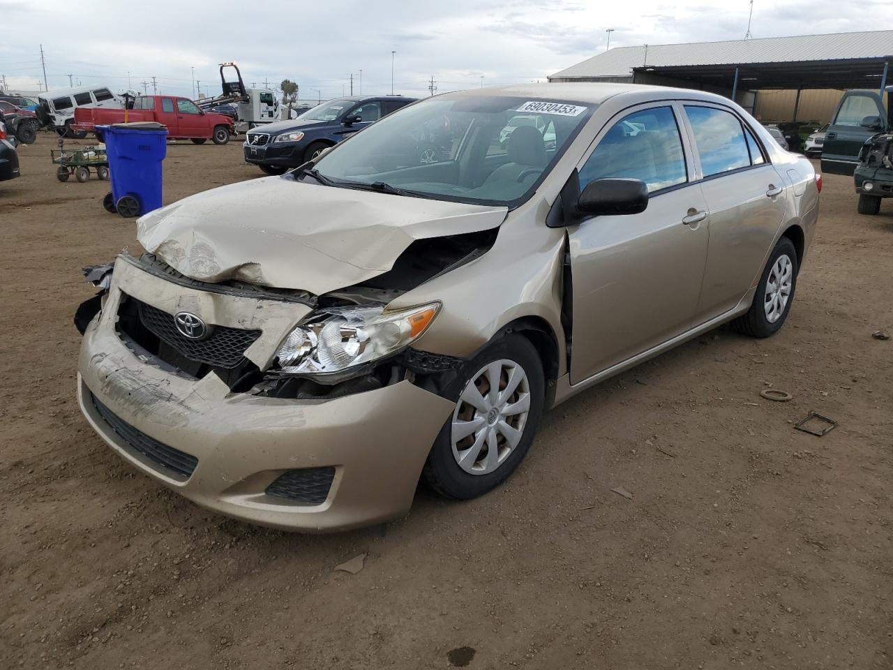 toyota corolla 2009 1nxbu40e79z140595