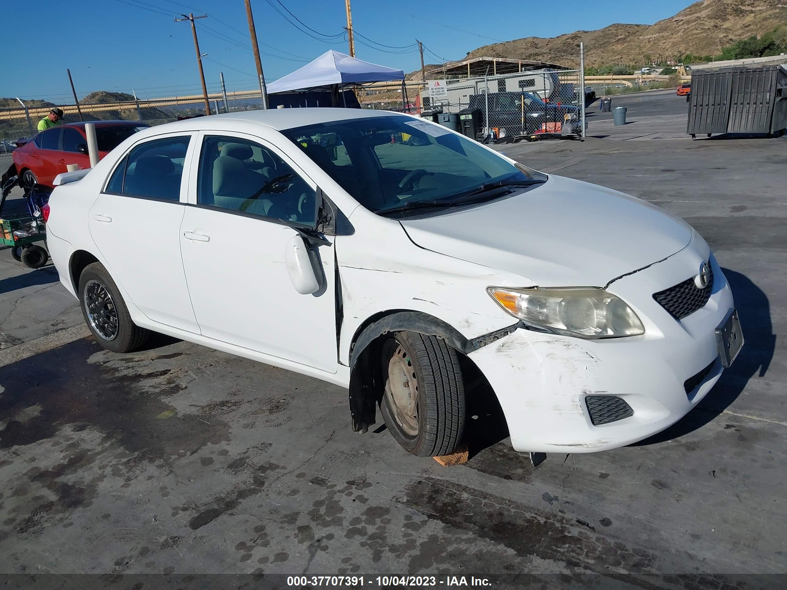 toyota corolla 2009 1nxbu40e79z152391