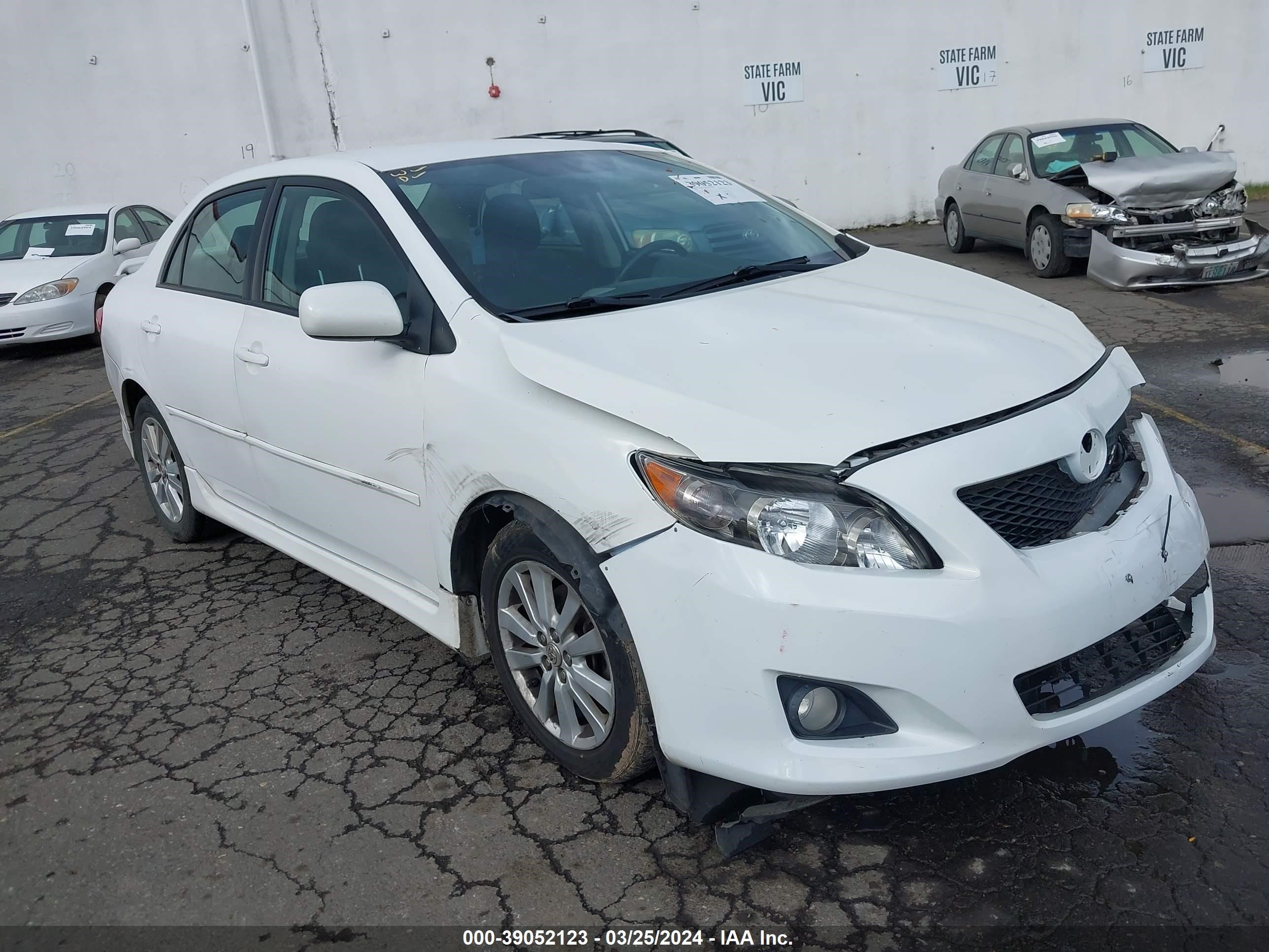 toyota corolla 2009 1nxbu40e89z034401