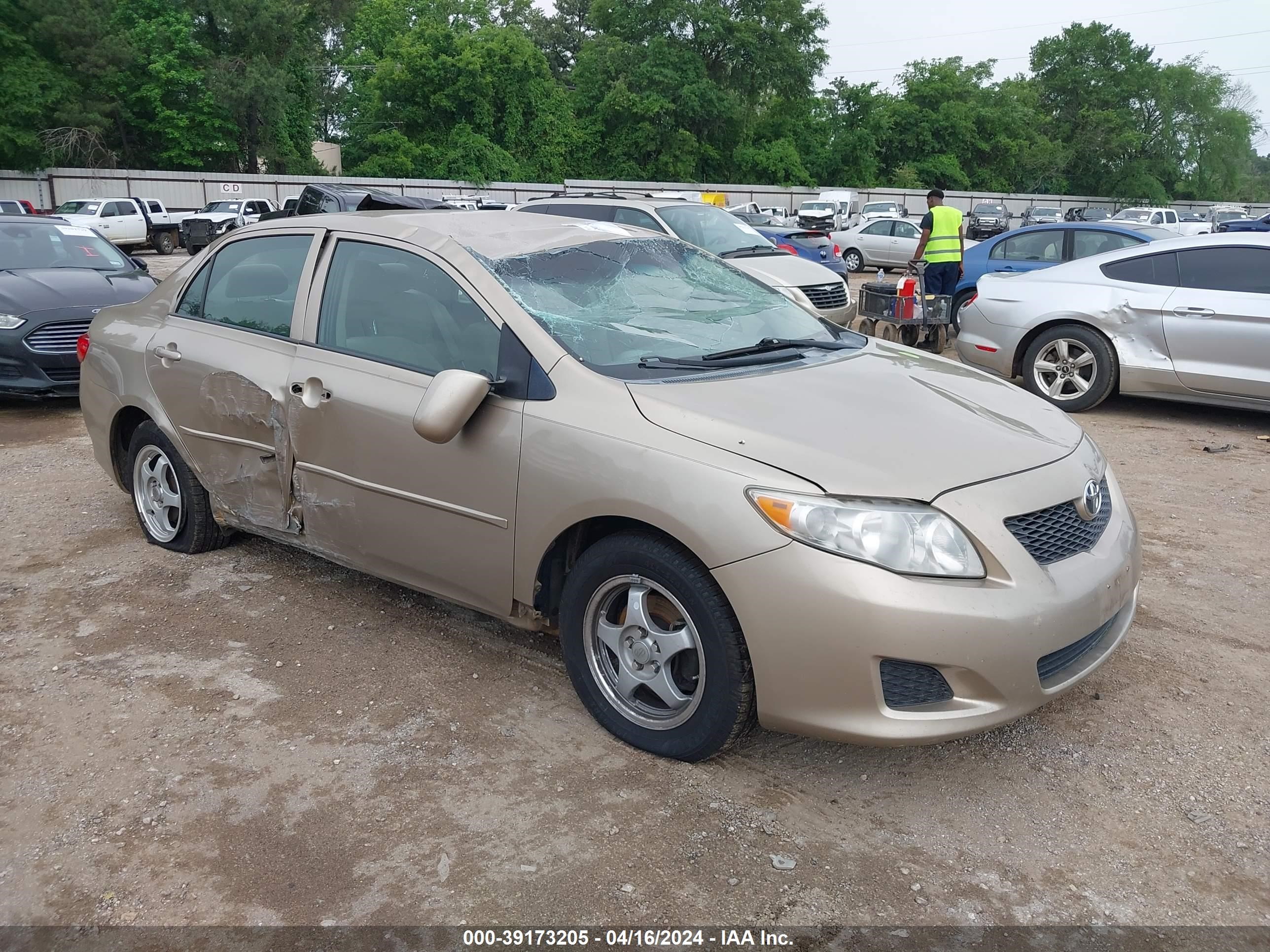 toyota corolla 2009 1nxbu40e89z087129