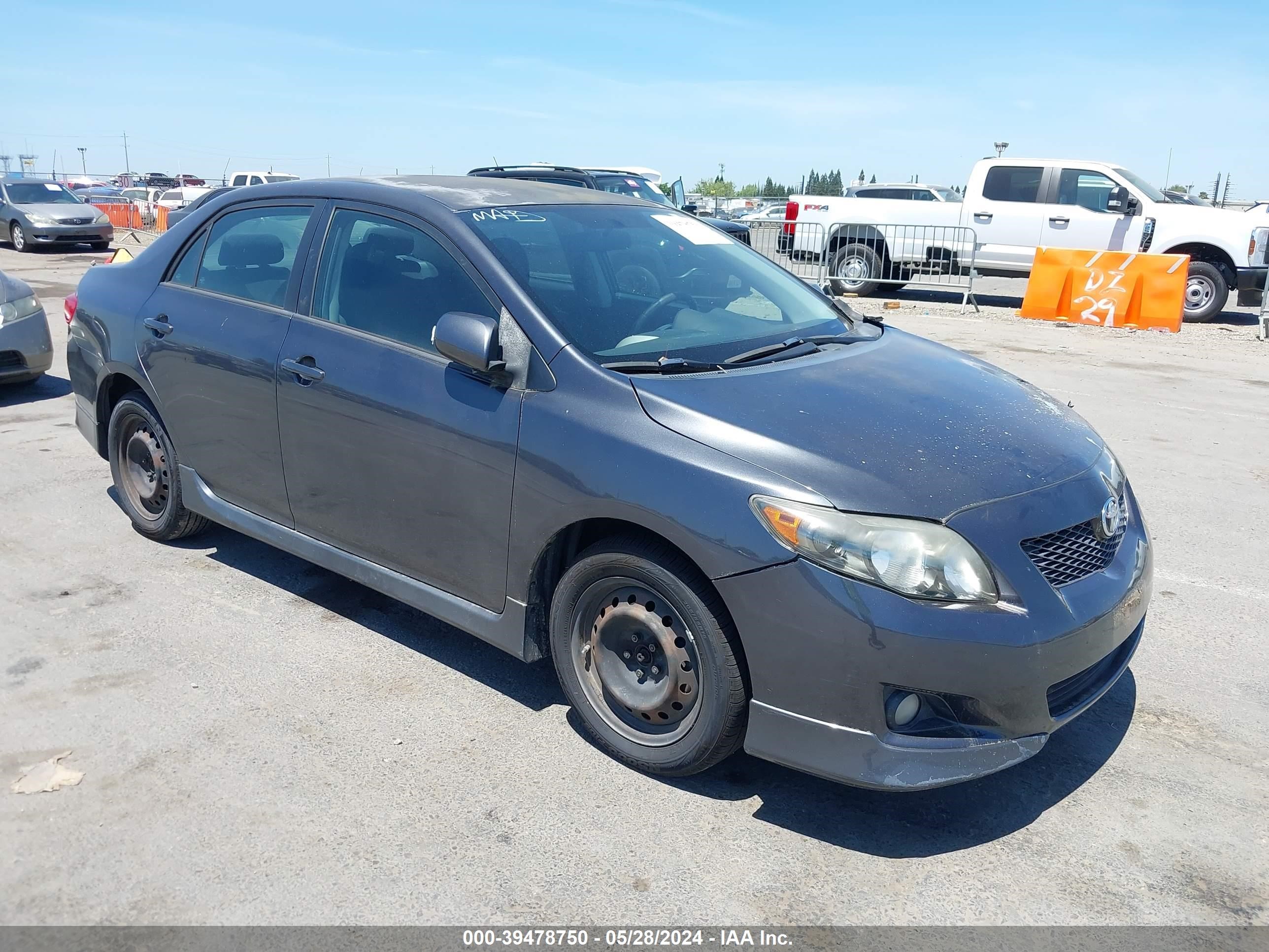 toyota corolla 2009 1nxbu40e89z098776