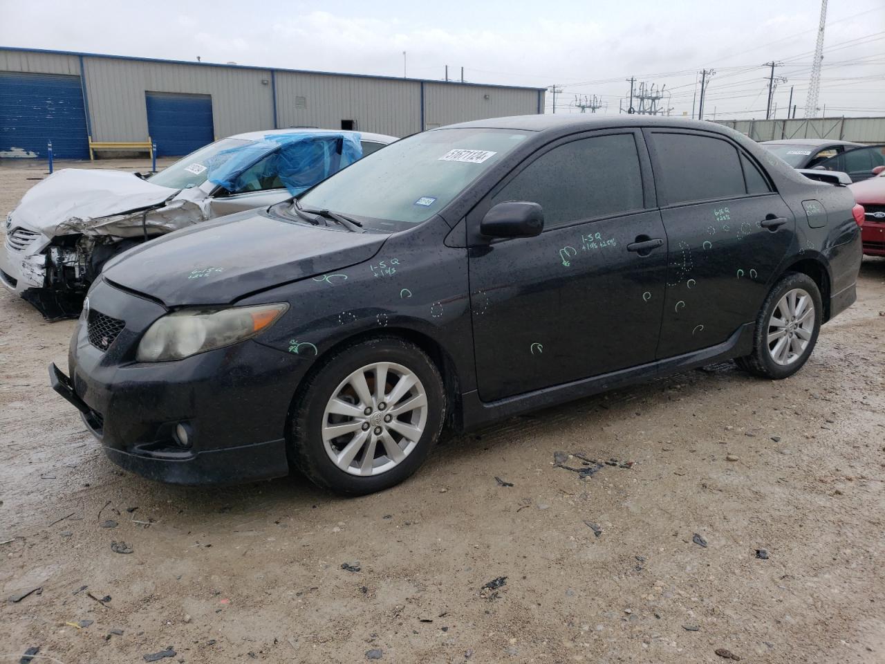 toyota corolla 2009 1nxbu40ex9z001156