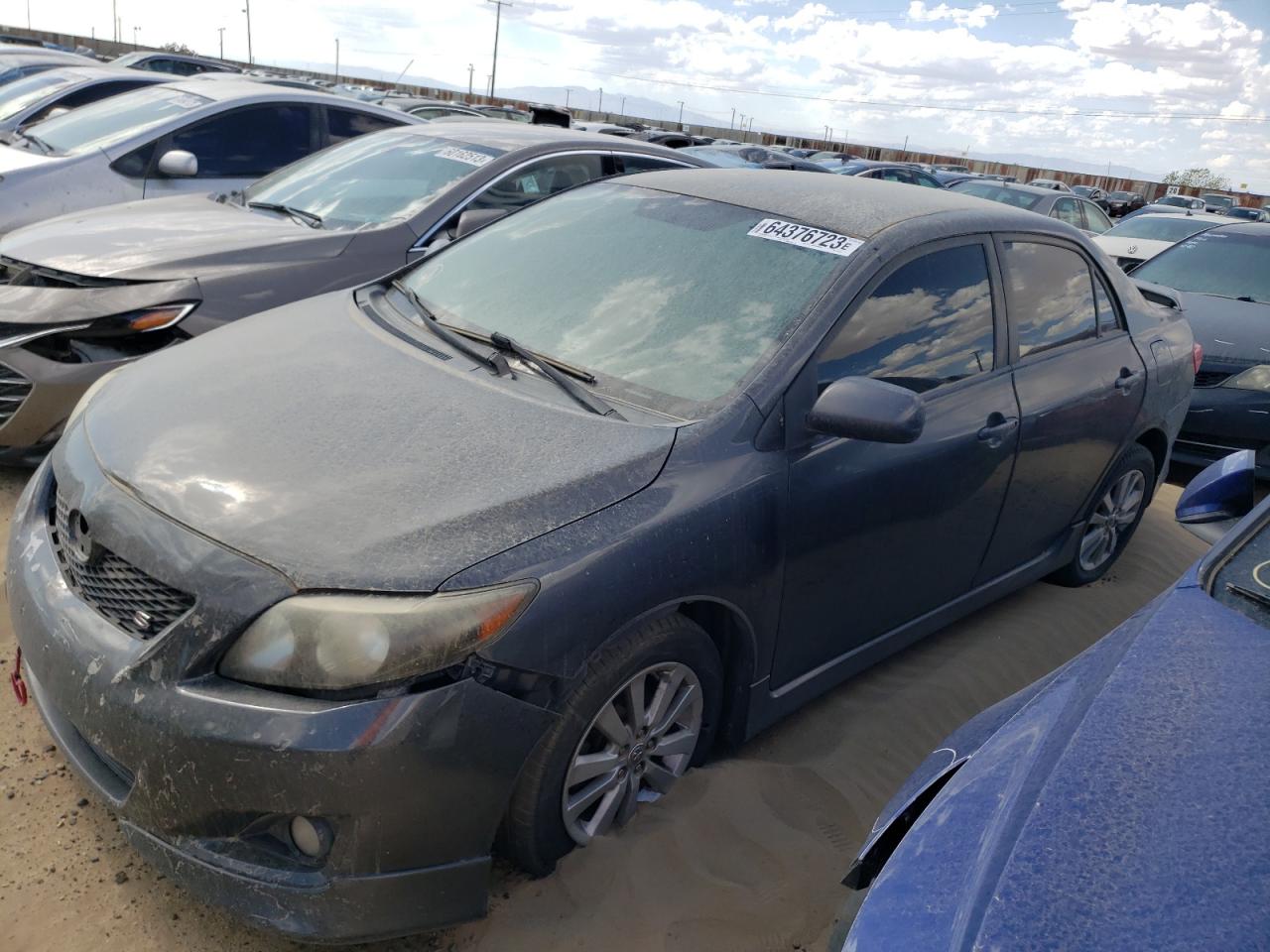 toyota corolla 2009 1nxbu40ex9z116923