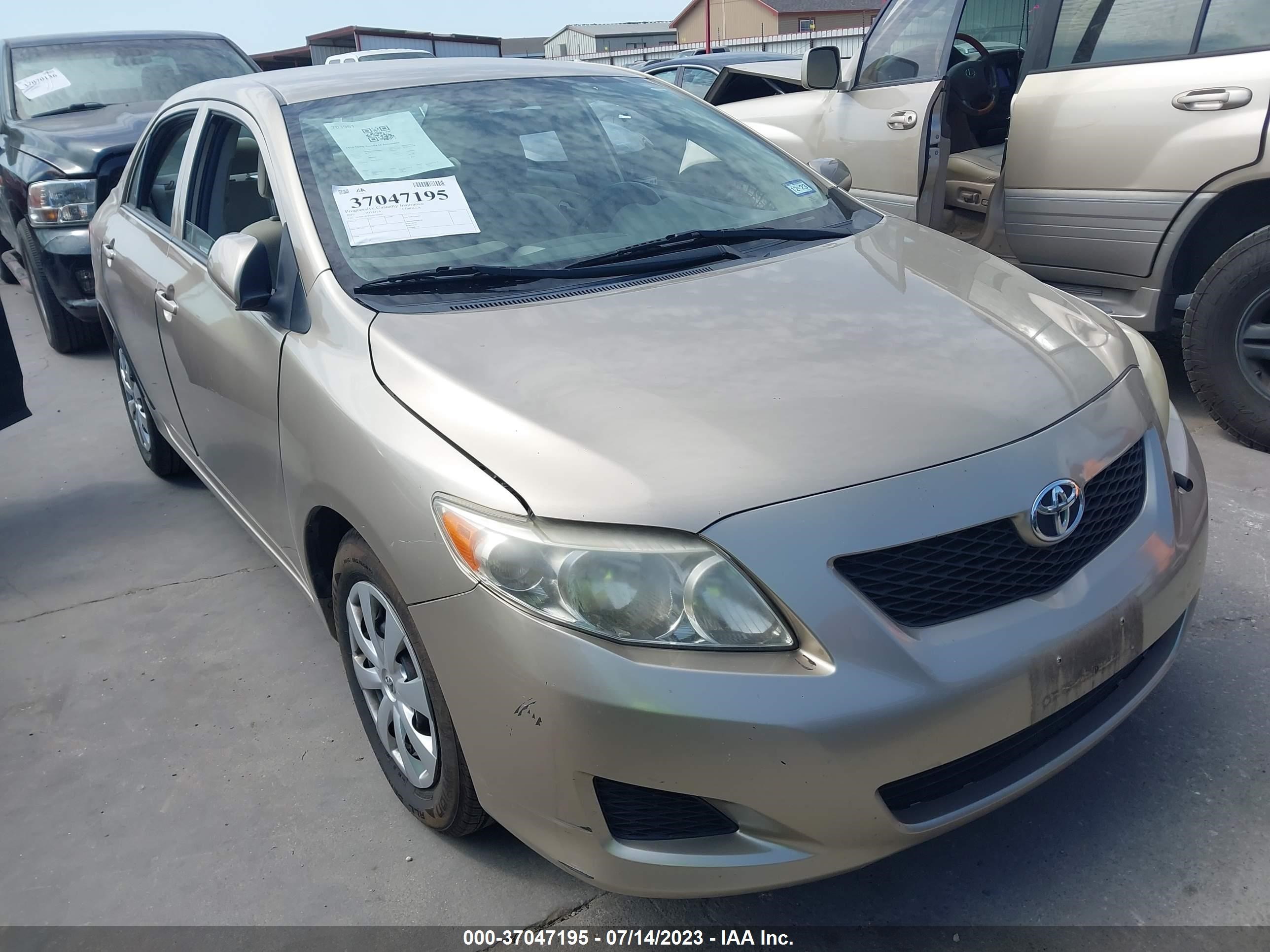 toyota corolla 2010 1nxbu4ee0az320661