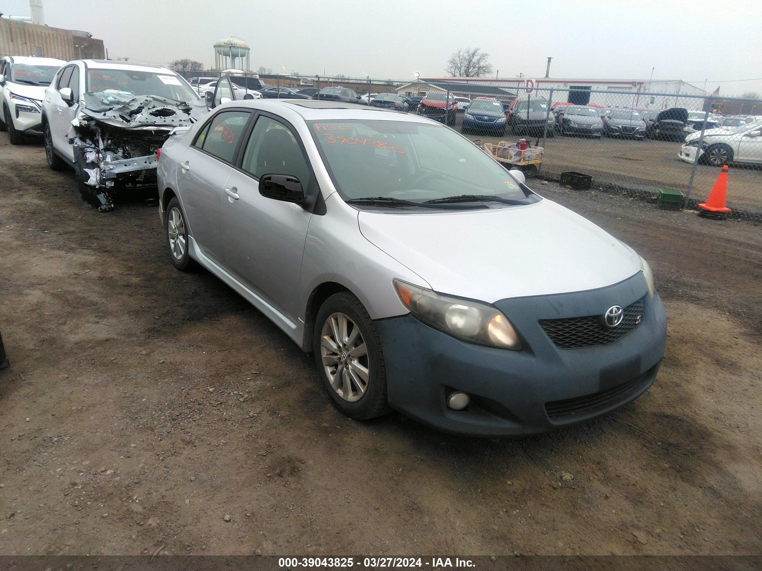 toyota corolla 2010 1nxbu4ee0az377572