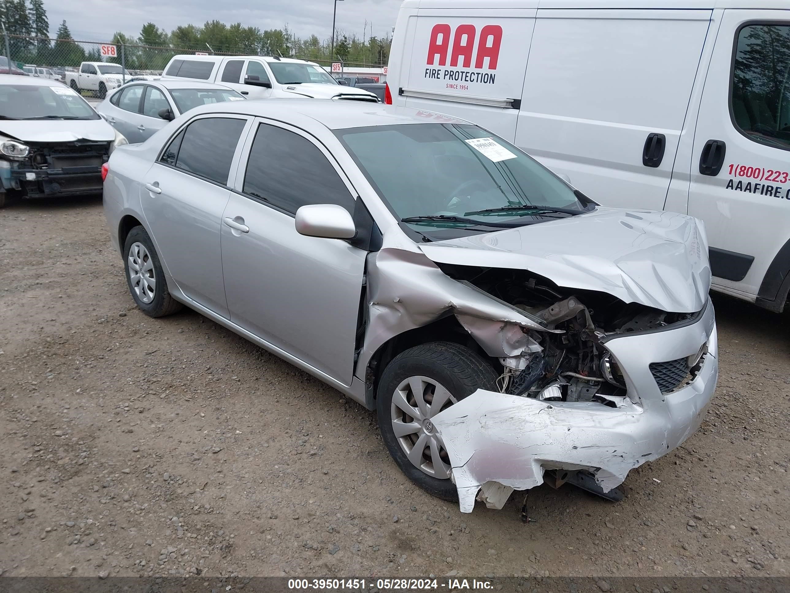 toyota corolla 2010 1nxbu4ee1az167112