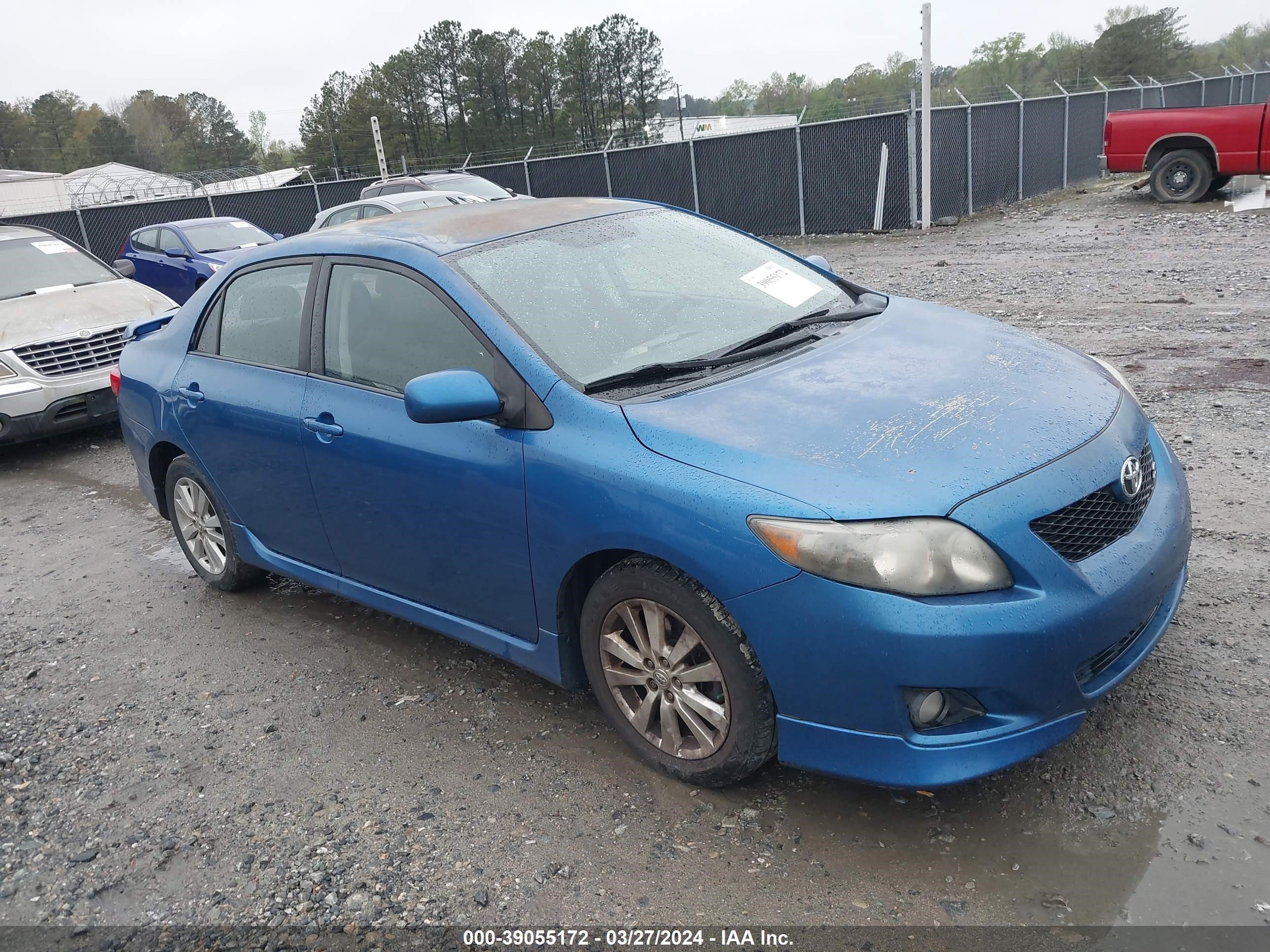 toyota corolla 2010 1nxbu4ee1az330163