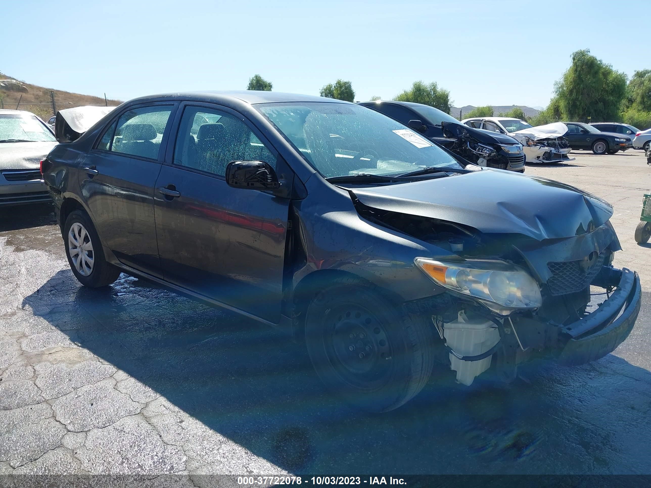 toyota corolla 2010 1nxbu4ee2az382000