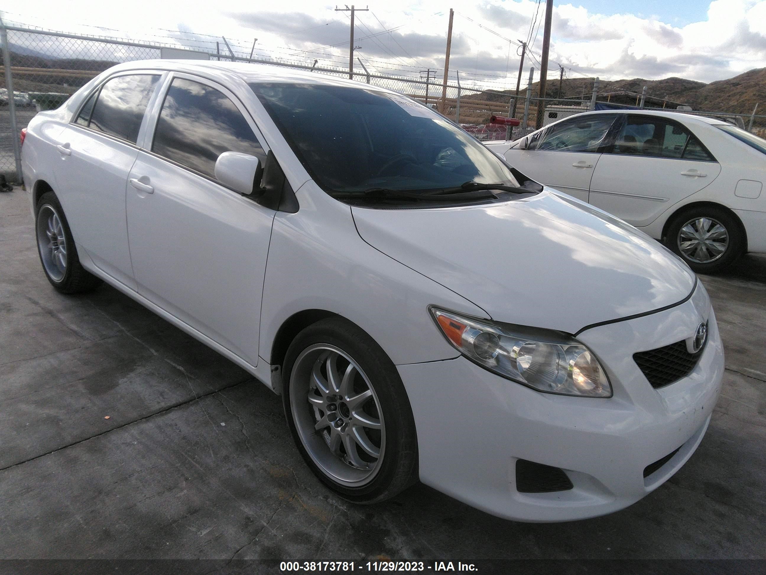 toyota corolla 2010 1nxbu4ee3az166804