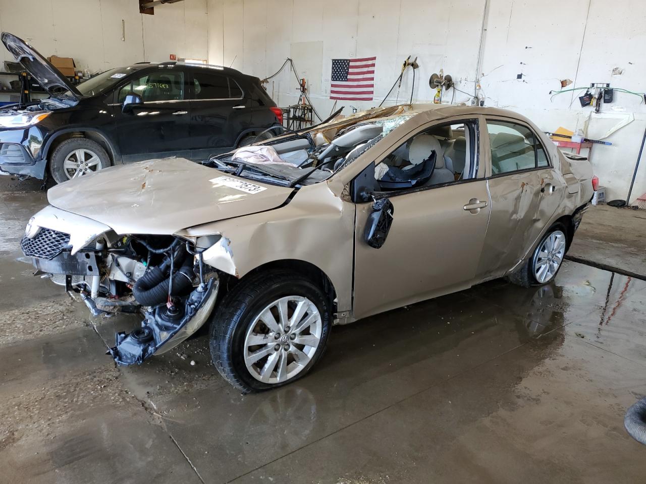 toyota corolla 2010 1nxbu4ee3az177530