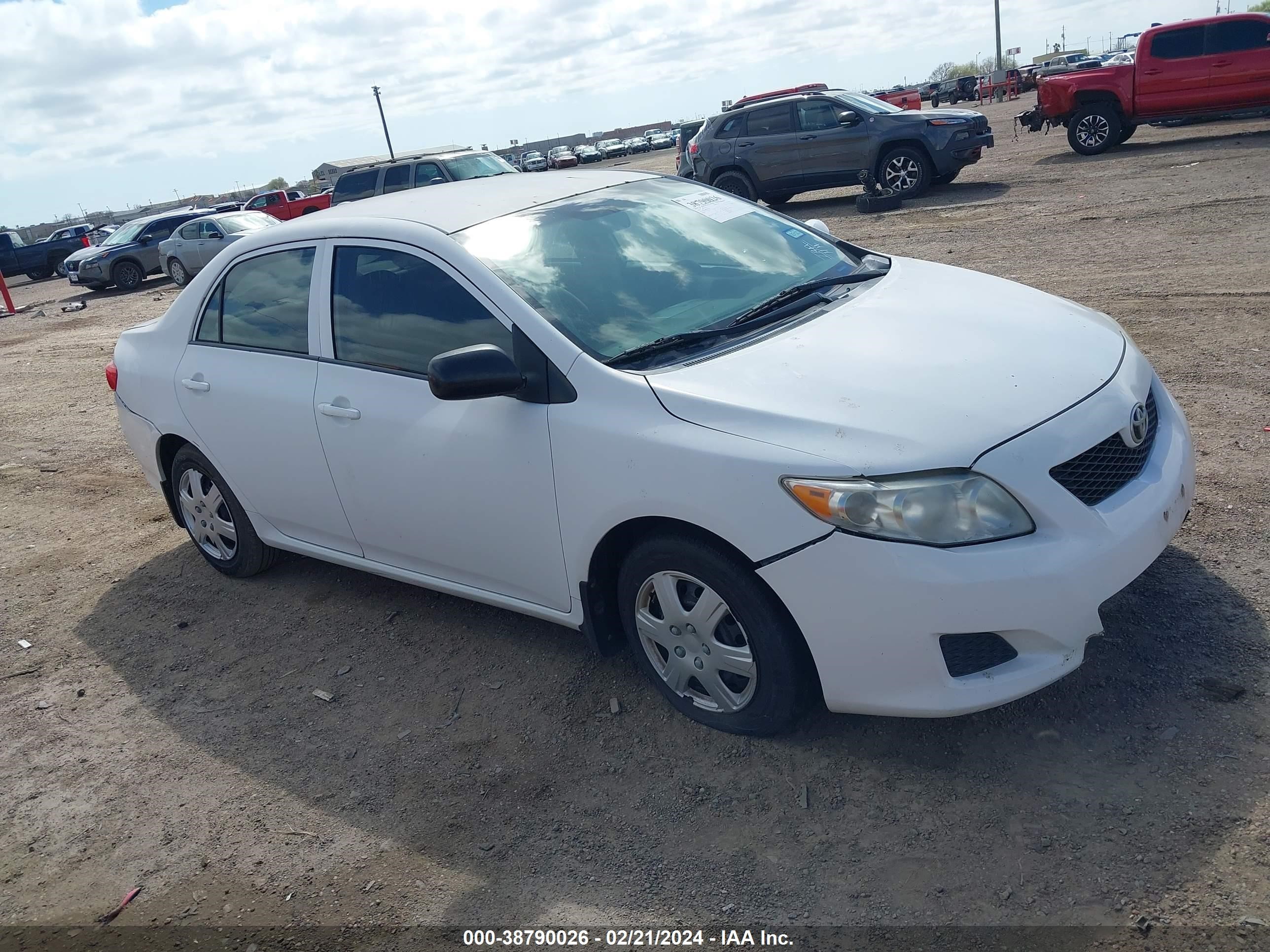 toyota corolla 2010 1nxbu4ee3az282343