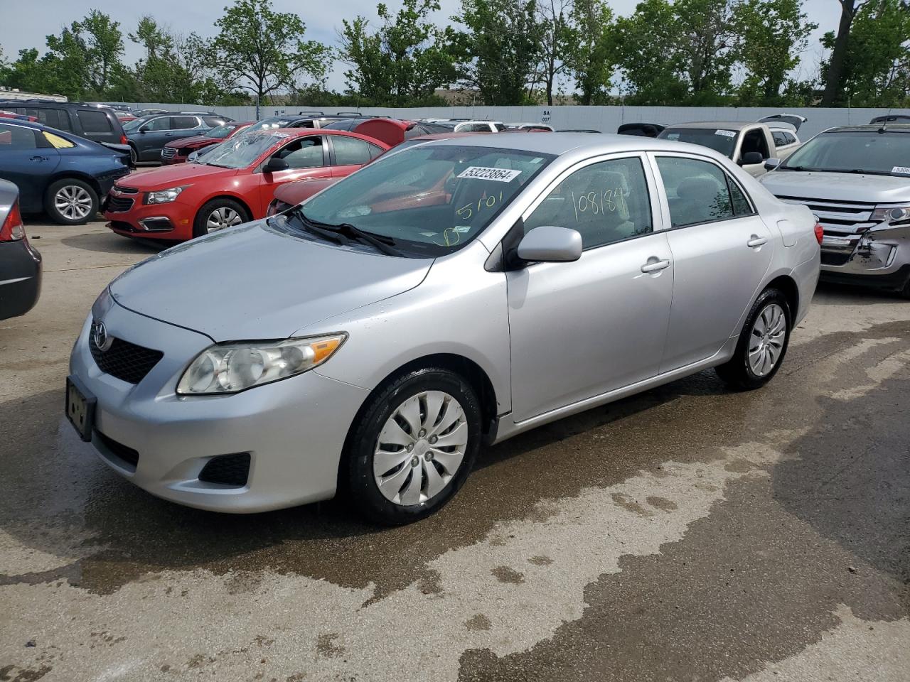 toyota corolla 2010 1nxbu4ee5az364428