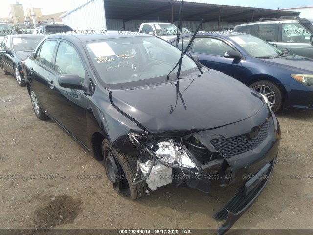 toyota corolla 2010 1nxbu4ee8az179287