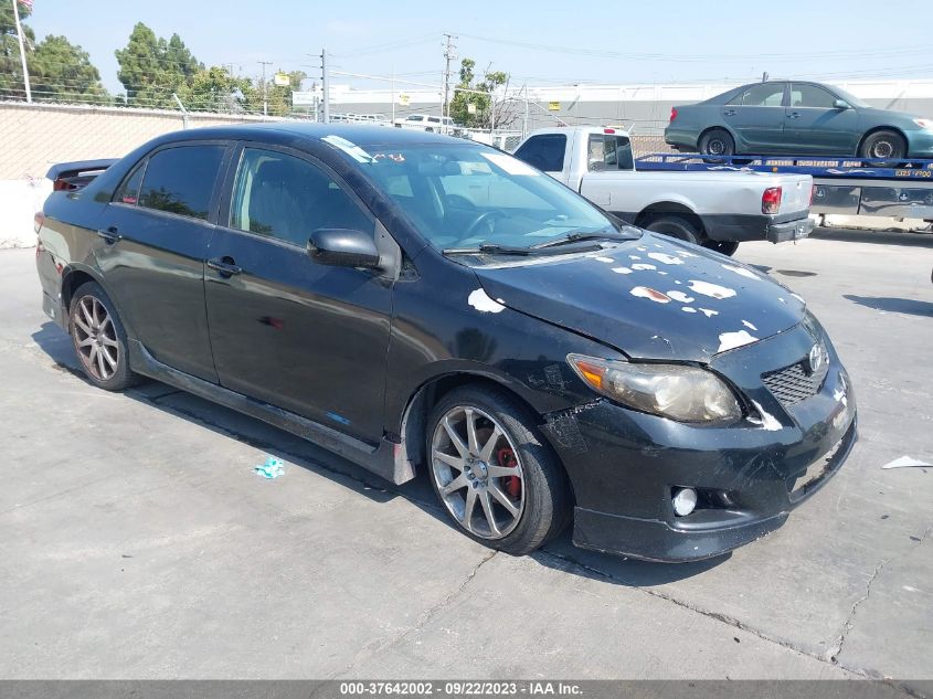 toyota corolla 2010 1nxbu4ee8az374323