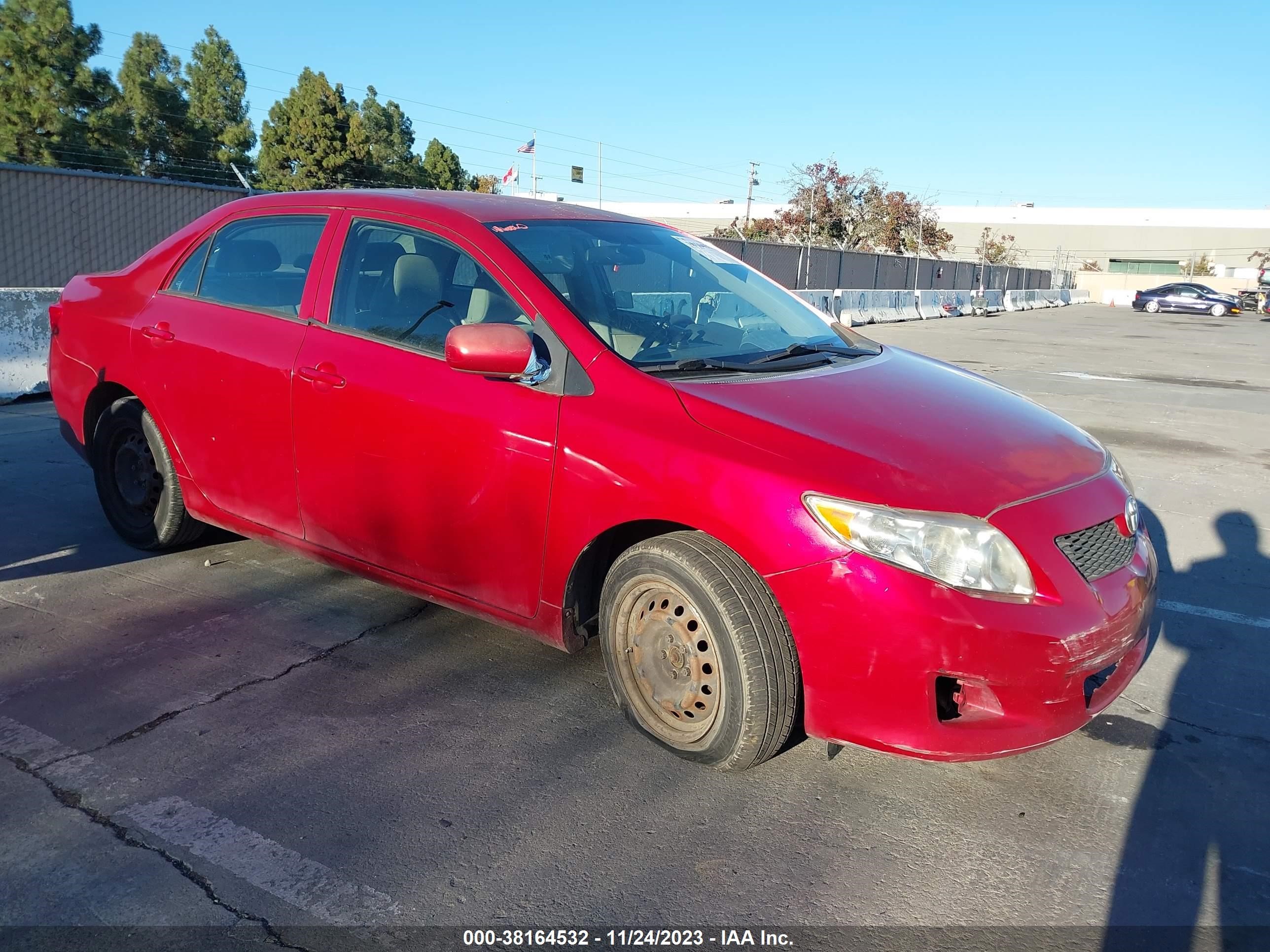 toyota corolla 2010 1nxbu4ee9az166029