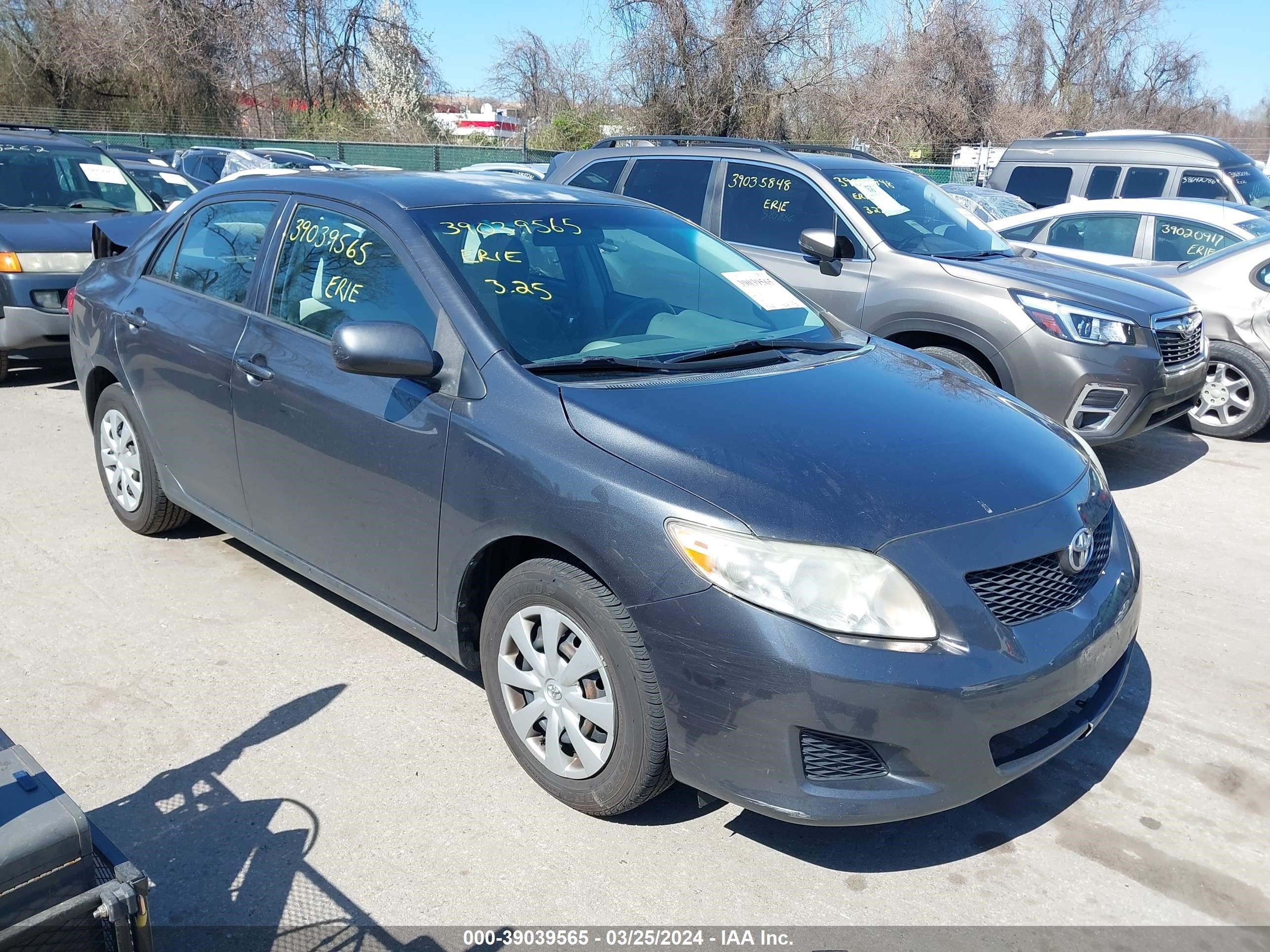 toyota corolla 2010 1nxbu4eexaz322420