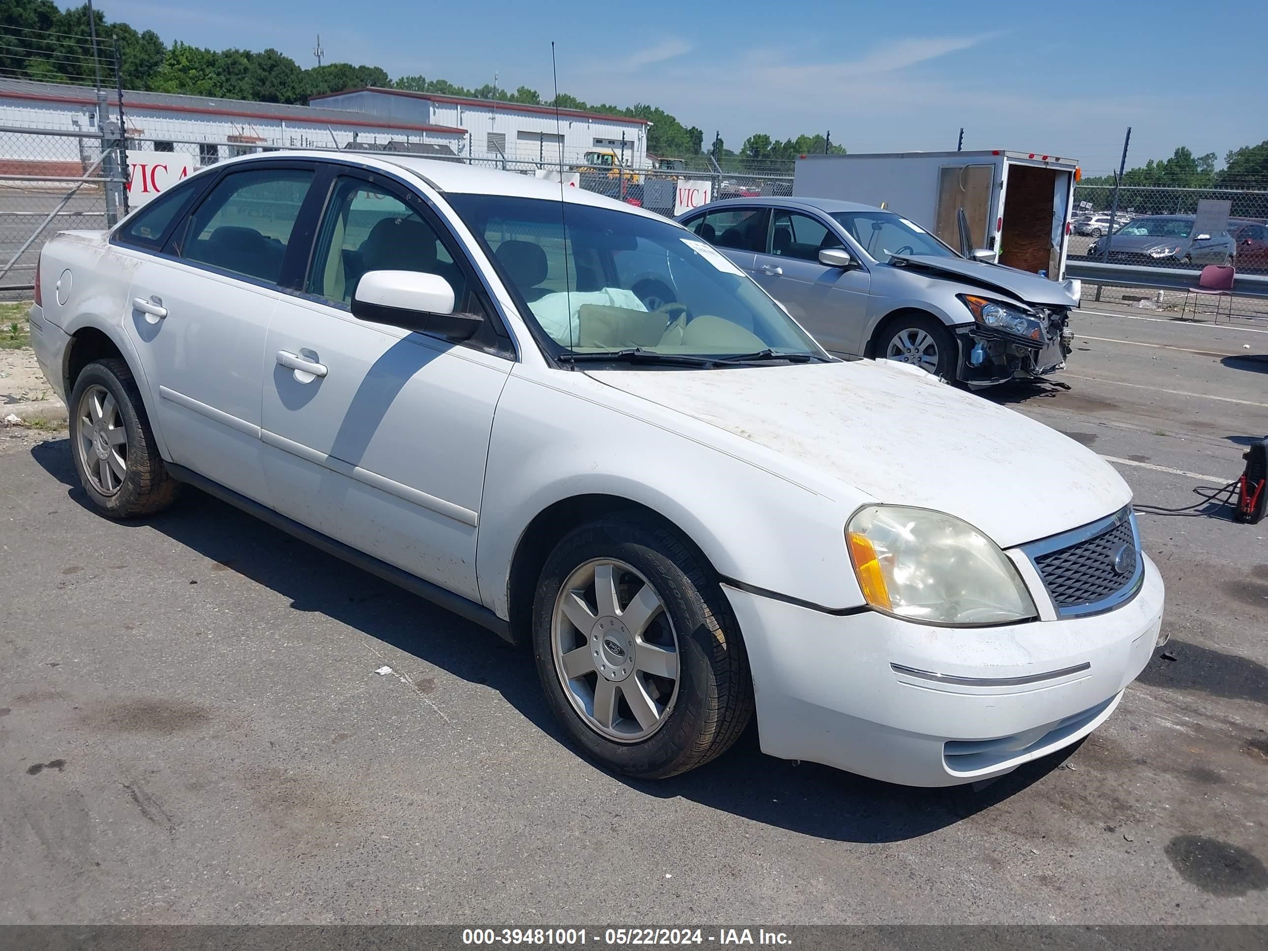 ford five hundred 2005 1sahp26105g184743