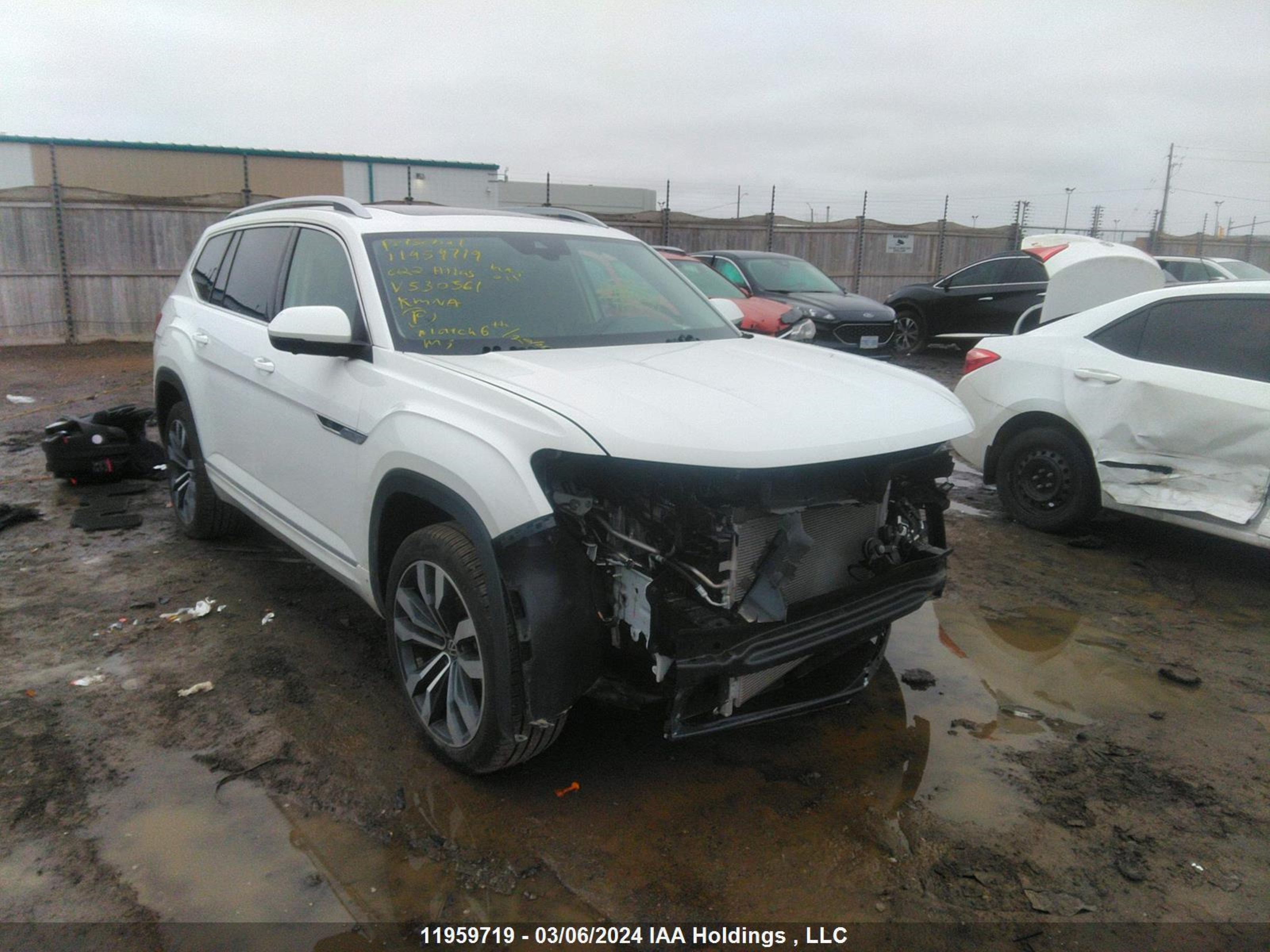 volkswagen atlas 2022 1v2fr2ca8nc530561