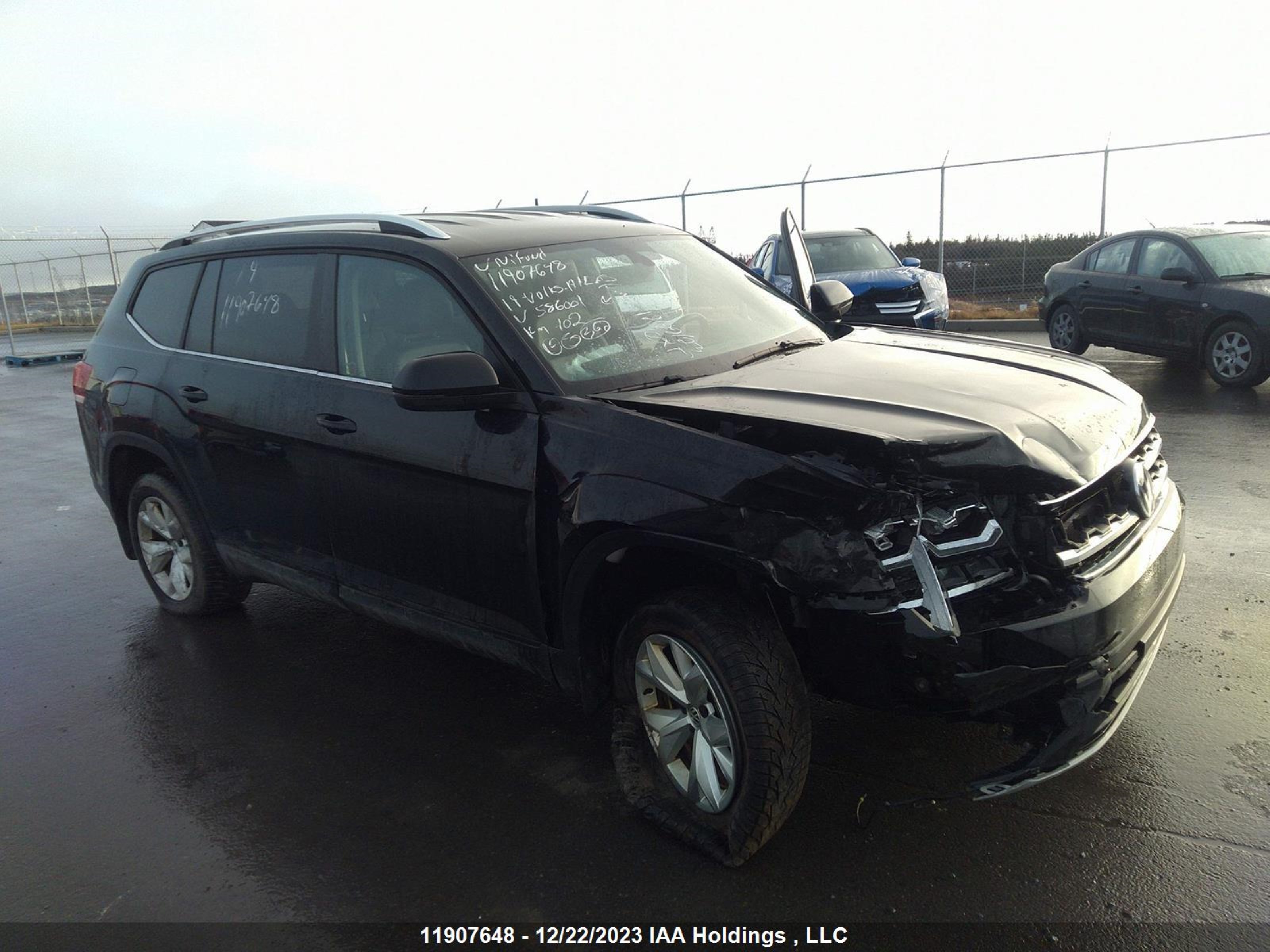 volkswagen atlas 2019 1v2lr2caxkc586001