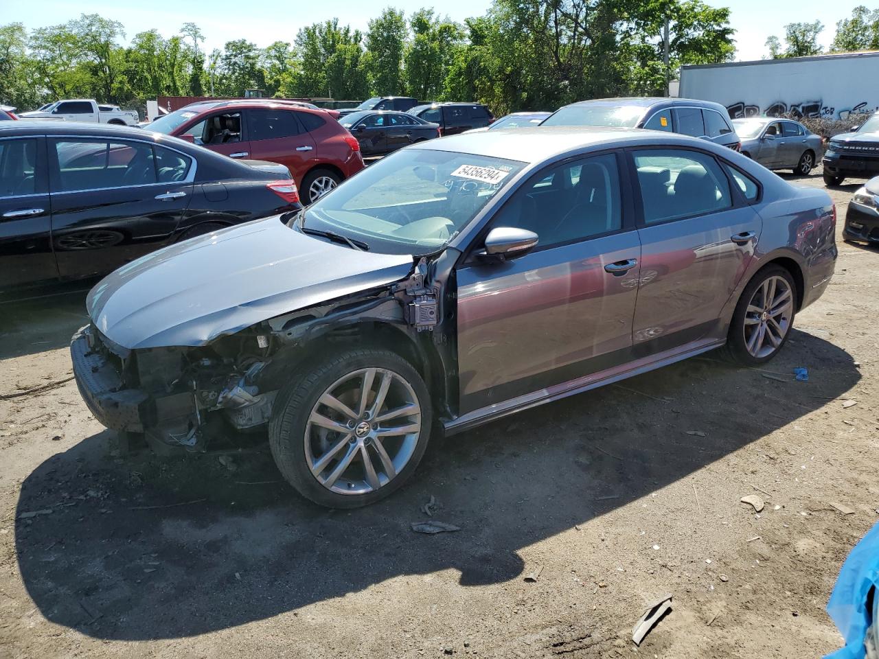 volkswagen passat 2018 1vwaa7a32jc011307