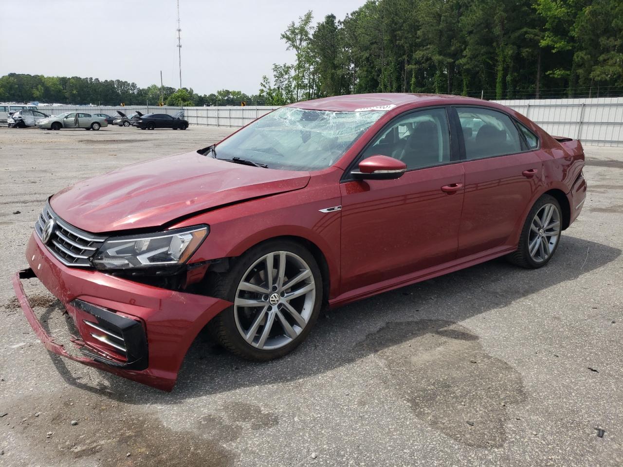 volkswagen passat 2018 1vwaa7a34jc001653