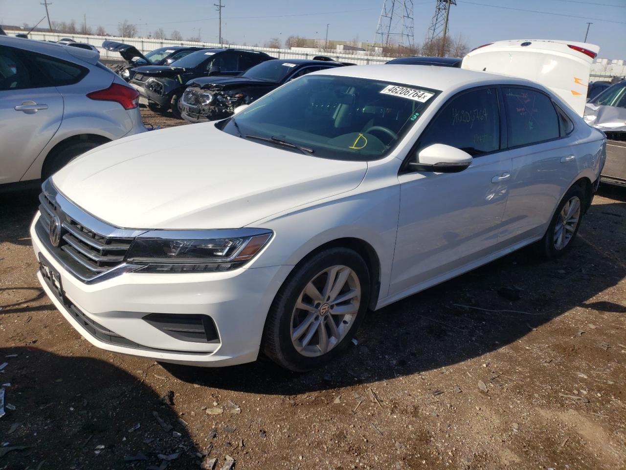 volkswagen passat 2020 1vwaa7a38lc004770