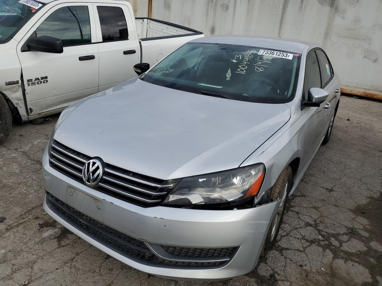 volkswagen passat 2012 1vwah7a30cc016990