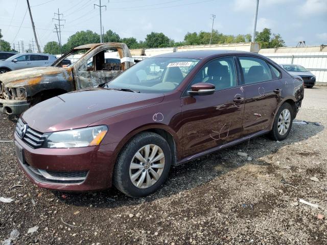 volkswagen passat s 2013 1vwap7a36dc111722