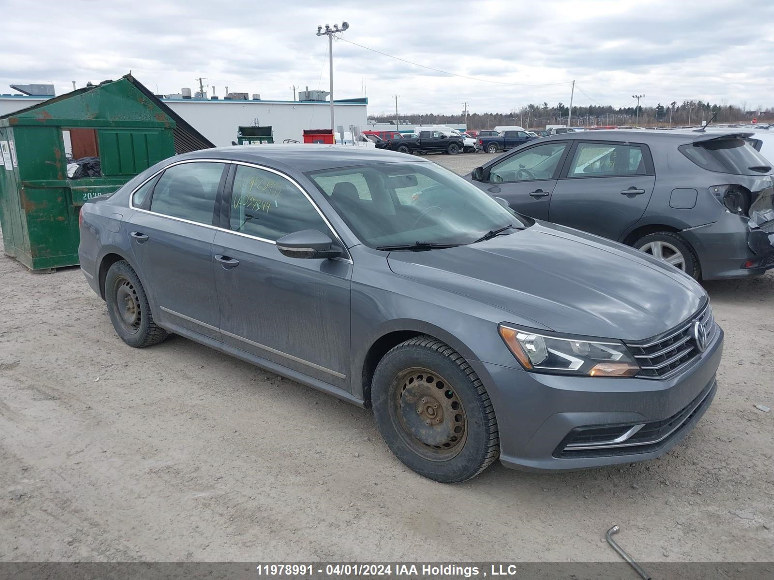 volkswagen passat 2016 1vwas7a39gc037344