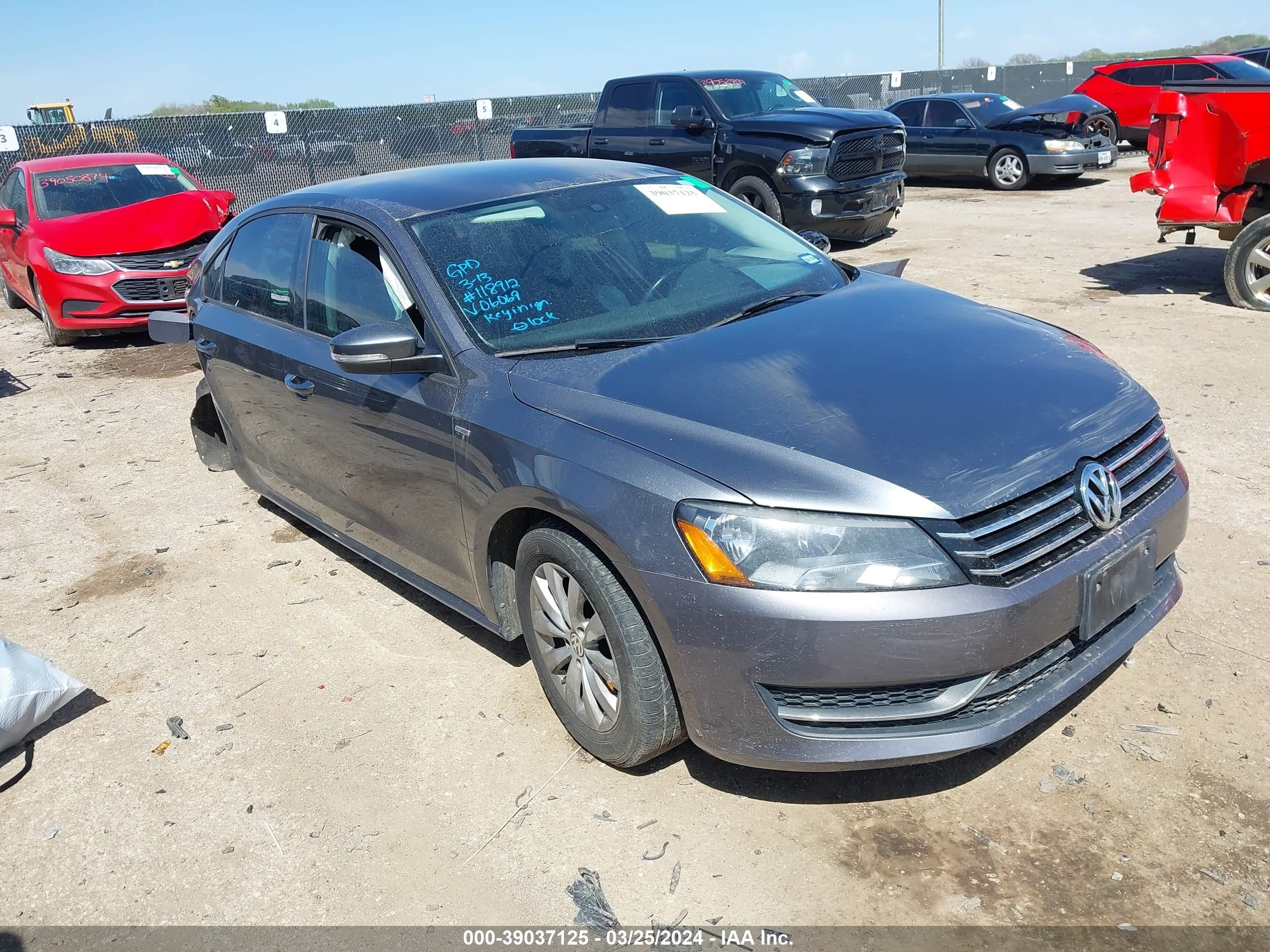 volkswagen passat 2014 1vwat7a35ec106069